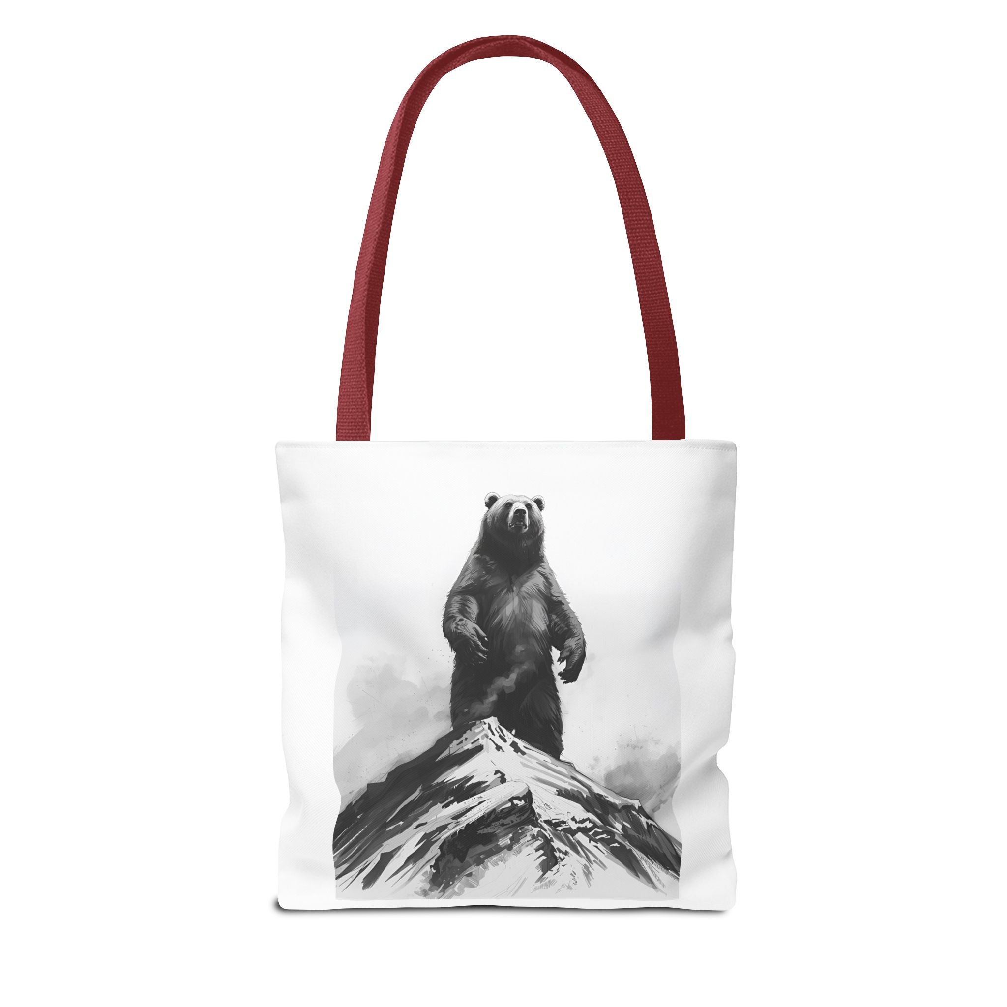 Bear Mountain Snow Tote Bag (AOP)