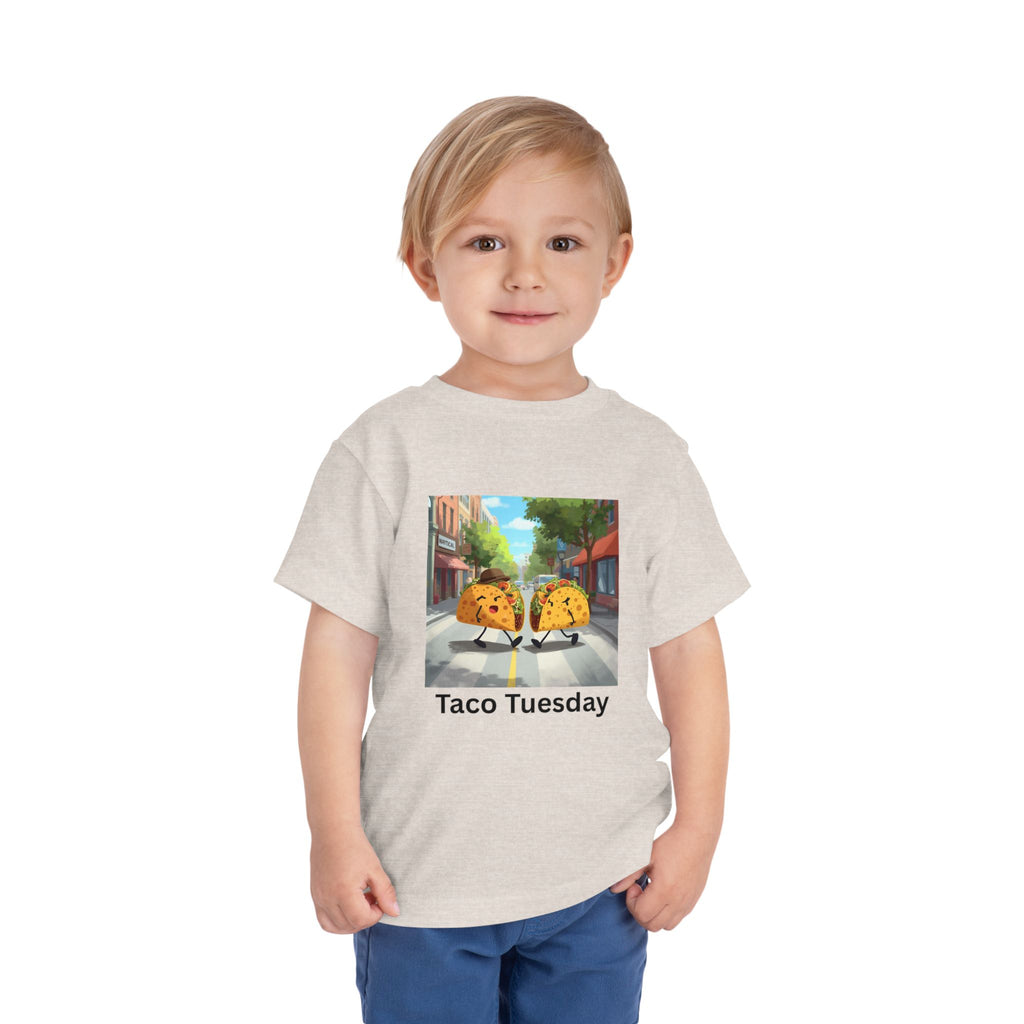 Taco Tuesday Toddler Short Sleeve Tee