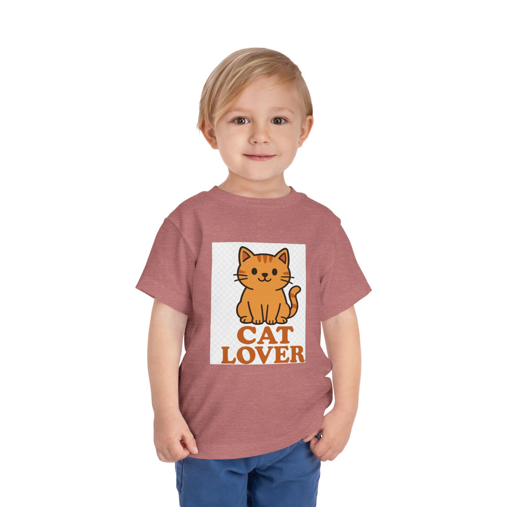 Cat Lover Toddler Short Sleeve Tee