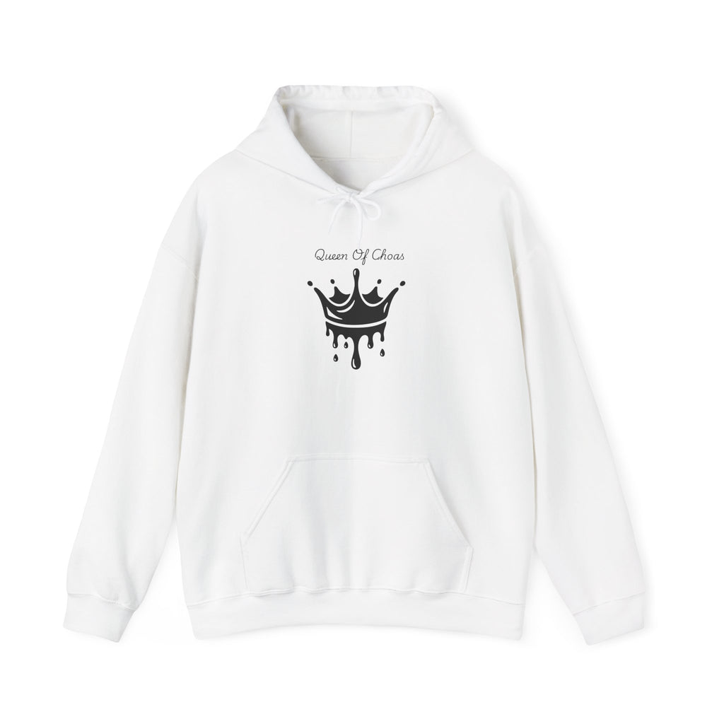 Queen of Chaos Hooded Sweatshirt, Cozy Unisex Hoodie for Her, Stylish Warm Layer for Every Season, Birthday Gift, Trendy Casual Wear, [...]