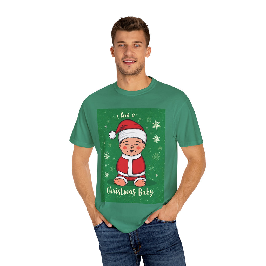 Christmas Baby T-Shirt, Cute Holiday Tee, Unisex Christmas Apparel, Baby's First Christmas, Family Matching Shirt