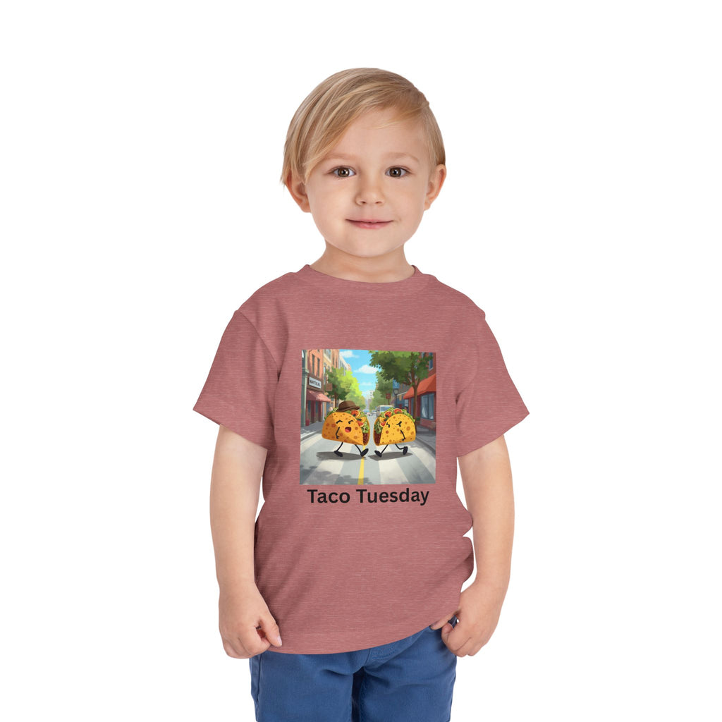 Taco Tuesday Toddler Short Sleeve Tee