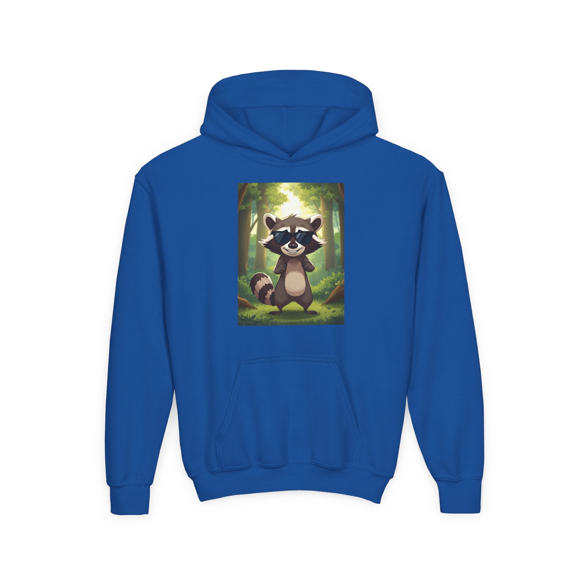 Raccoon Youth Heavy Blend Hooded Sweatshirt