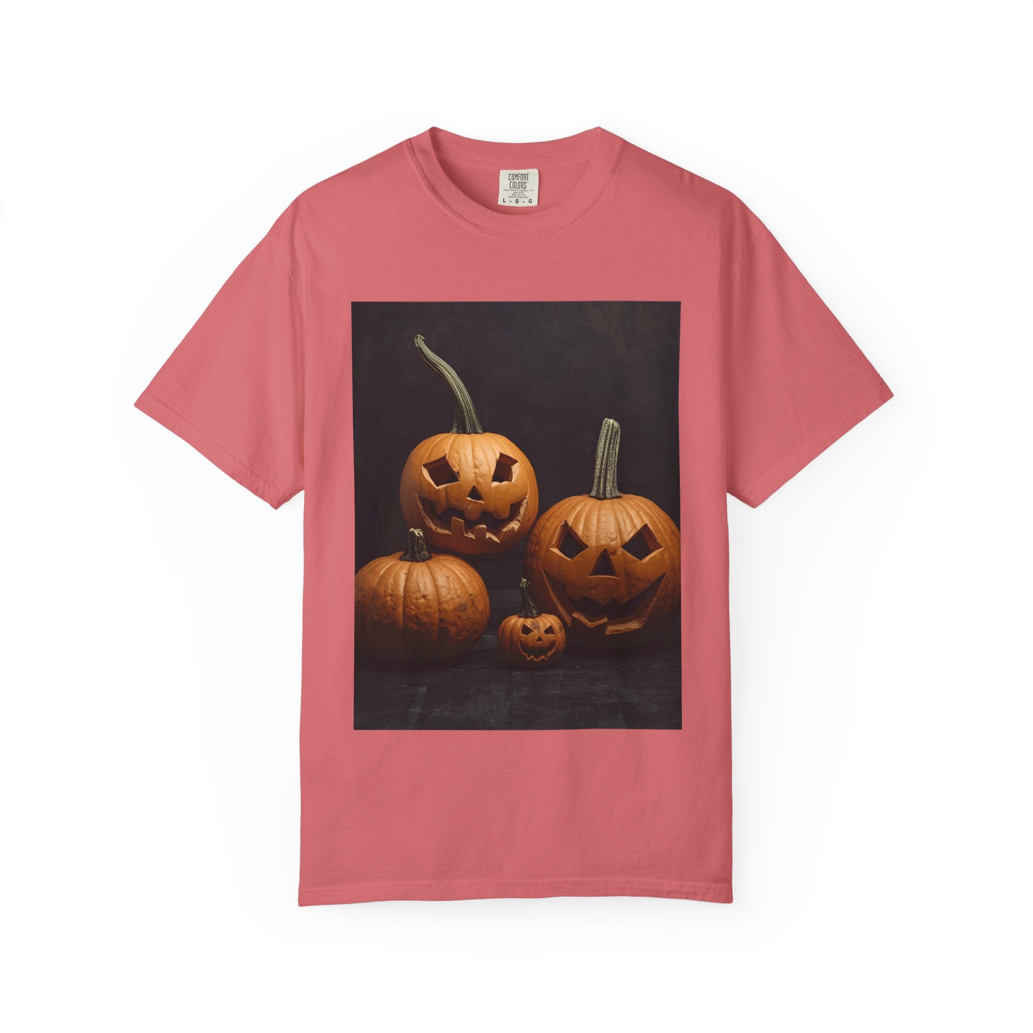 Halloween Pumpkin Graphic Tee, Unisex T-Shirt, Fall Fashion, Cozy Casual Wear, Spooky Season Apparel, Autumn Vibes