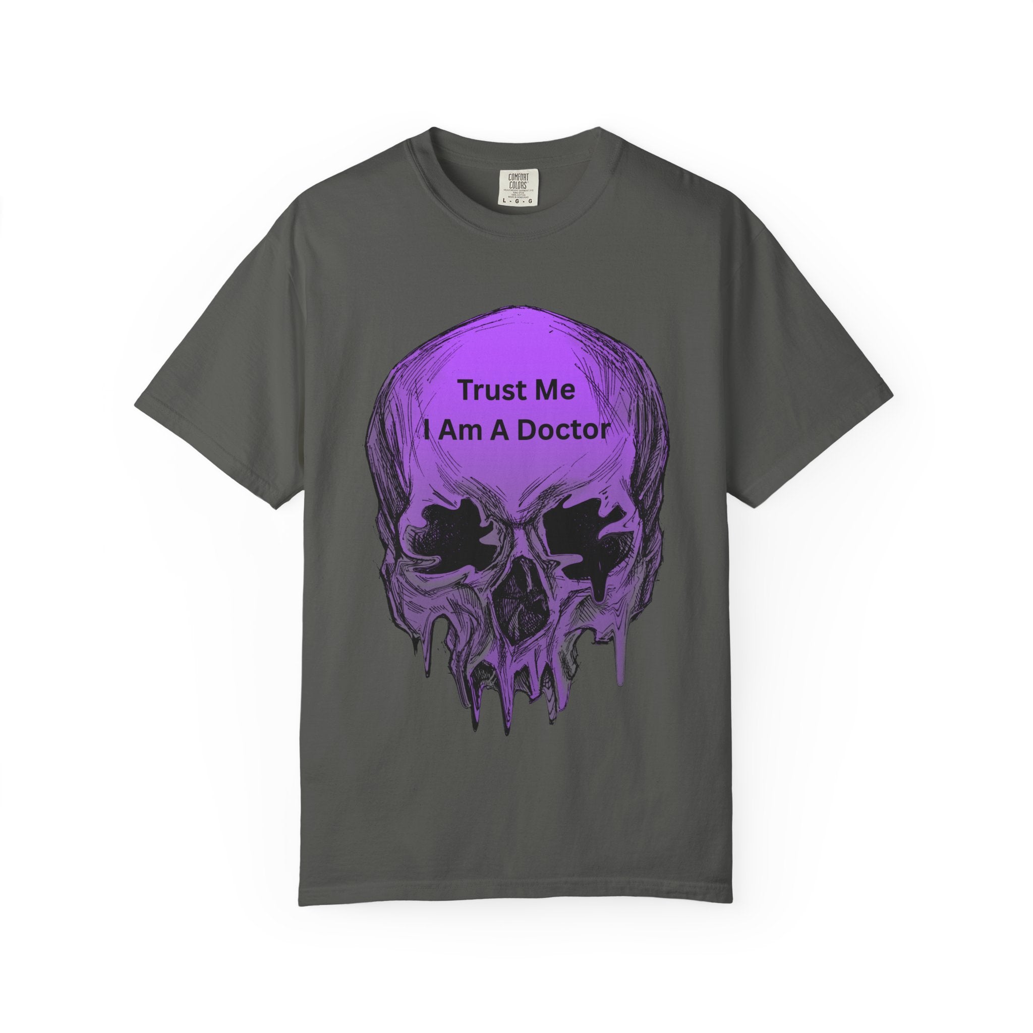 Doctor Skull T-Shirt | Trust Me I Am A Doctor Graphic Tee | Gift for Medical Workers, Halloween Costume, Unisex