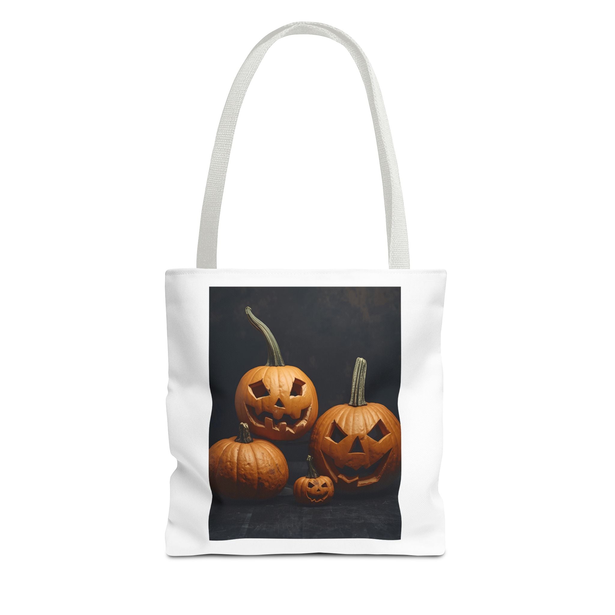 Spooky Halloween Pumpkin Tote Bag (AOP)