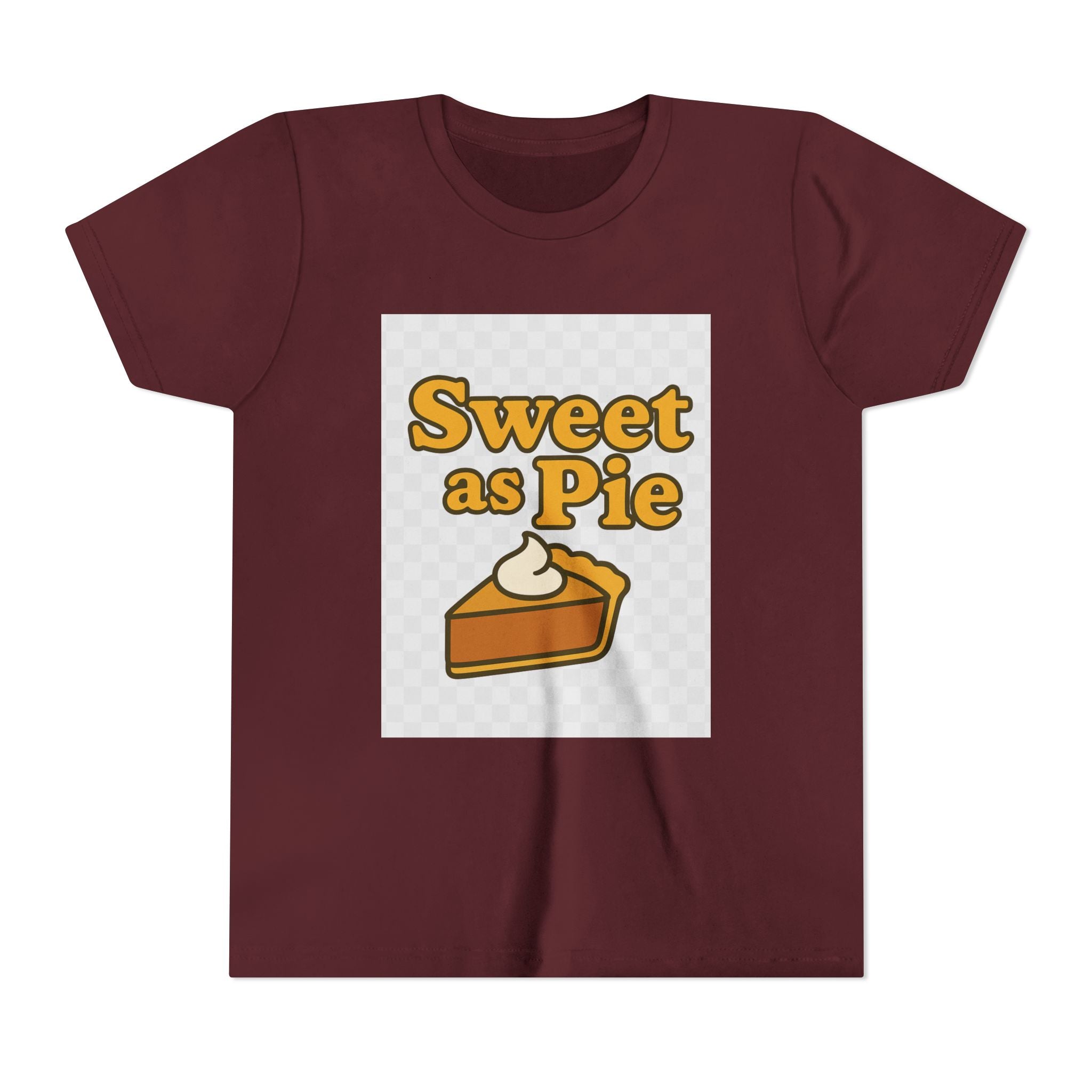 Sweet as Pie Youth Tee - Cute Dessert Graphic T-Shirt for Kids