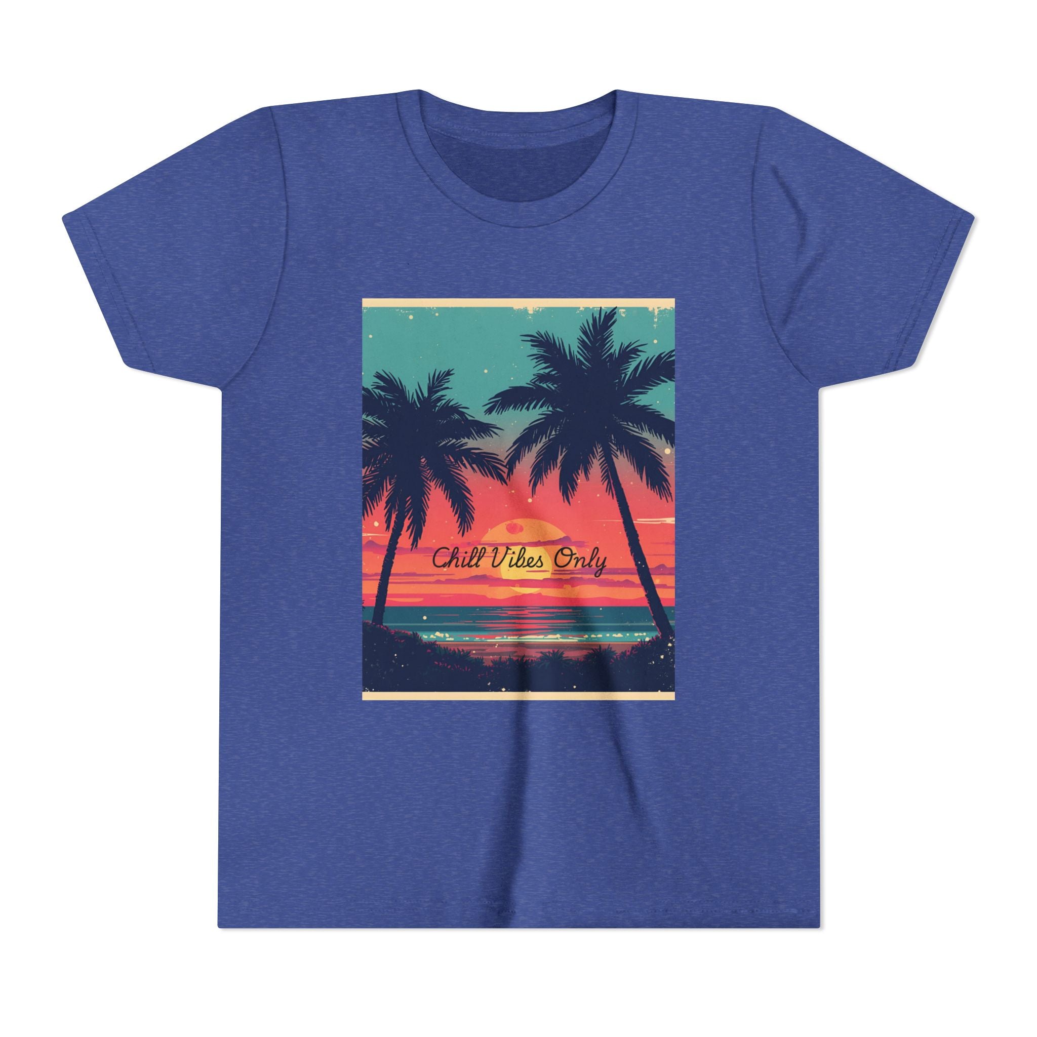 Tropical Sunset Youth Short Sleeve Tee