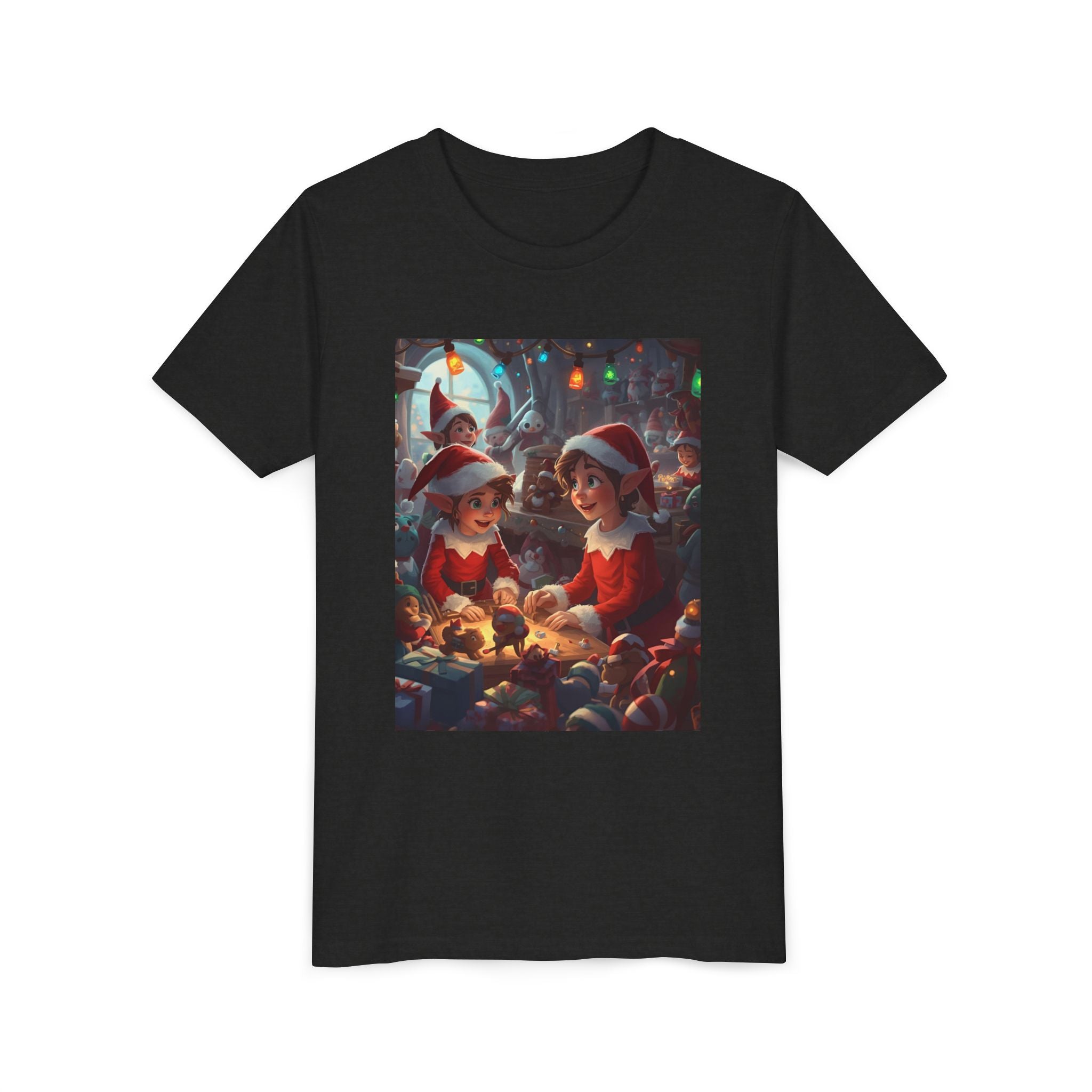 Christmas Elf Youth Short Sleeve Tee