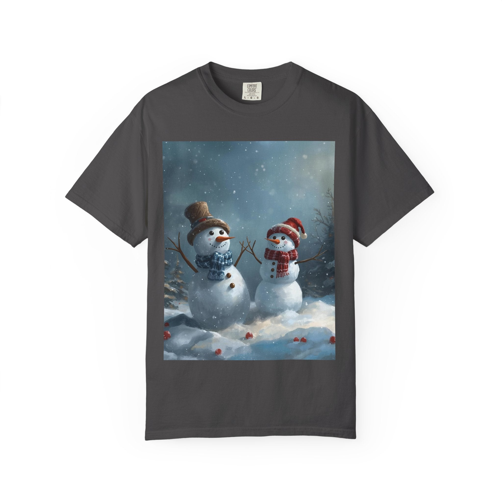 Christmas Winter Wonderland Snowman T-Shirt | Cozy Holiday Tee, Christmas Gift, Unisex Apparel, Seasonal Fashion, Winter Vibes