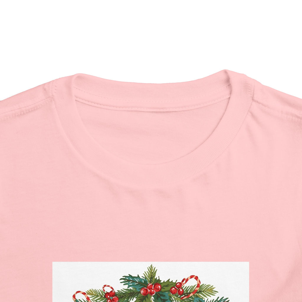 I Am A Christmas Baby Toddler Short Sleeve Tee