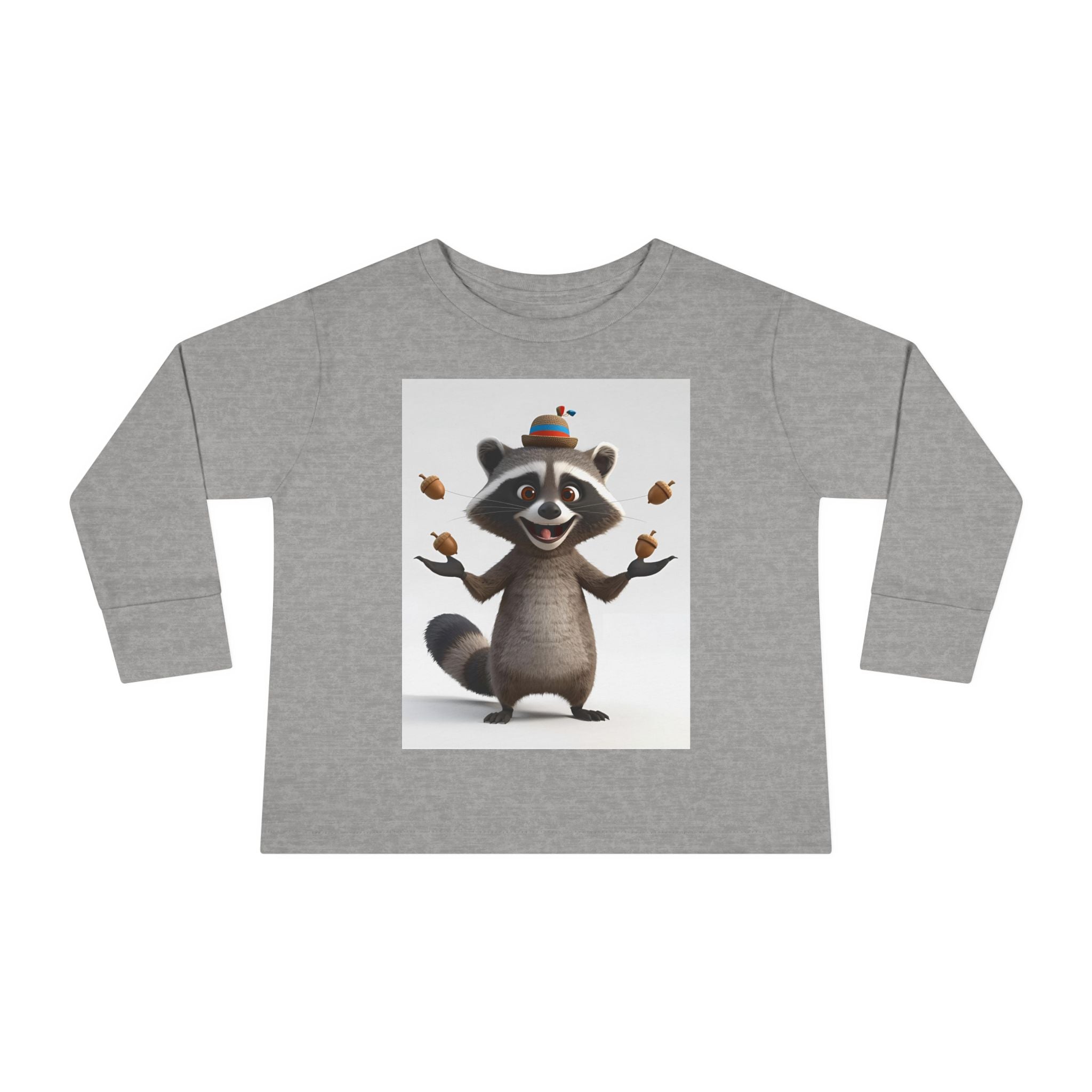 Raccoon Toddler Long Sleeve Tee