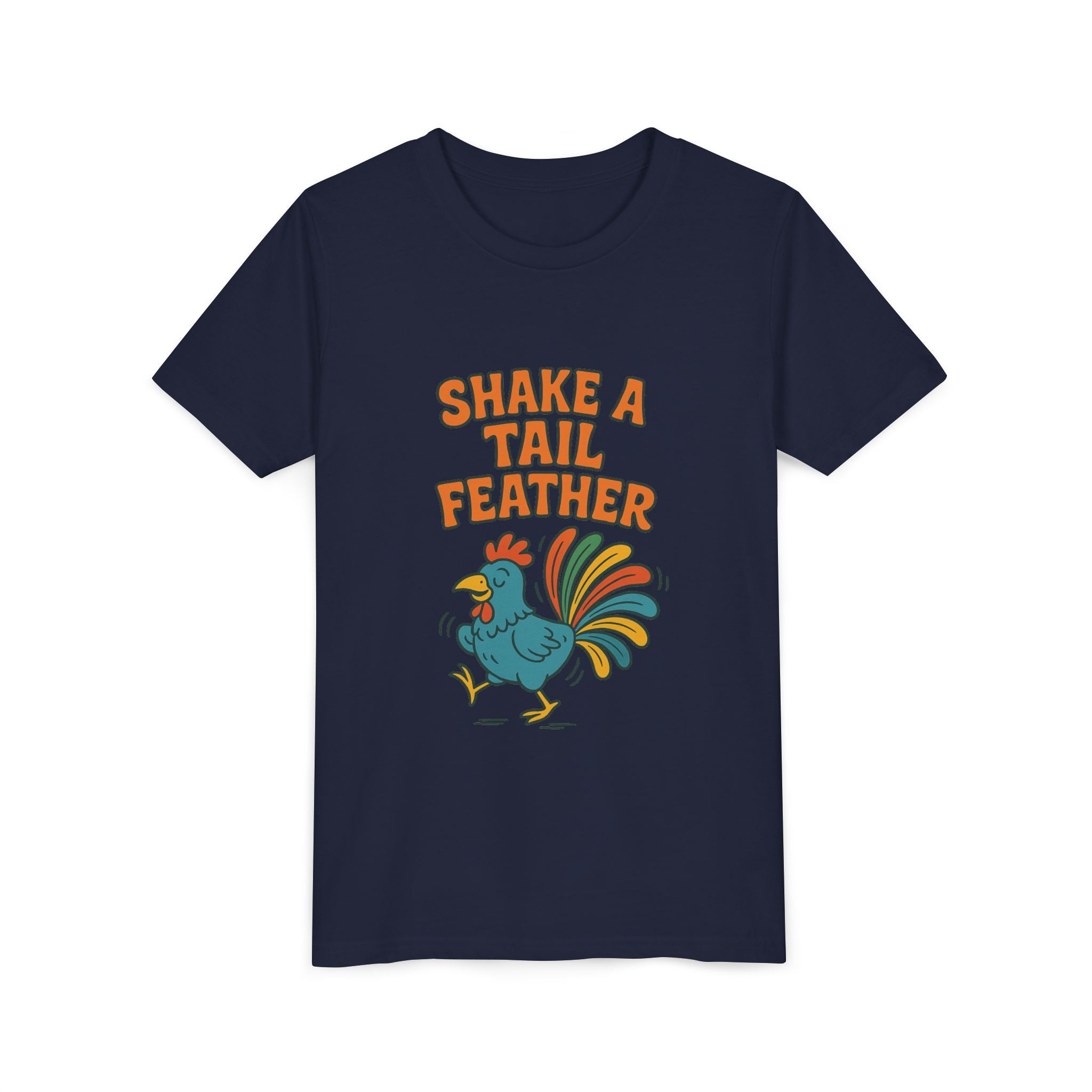 Shake A Tail Feather Youth Short Sleeve Tee