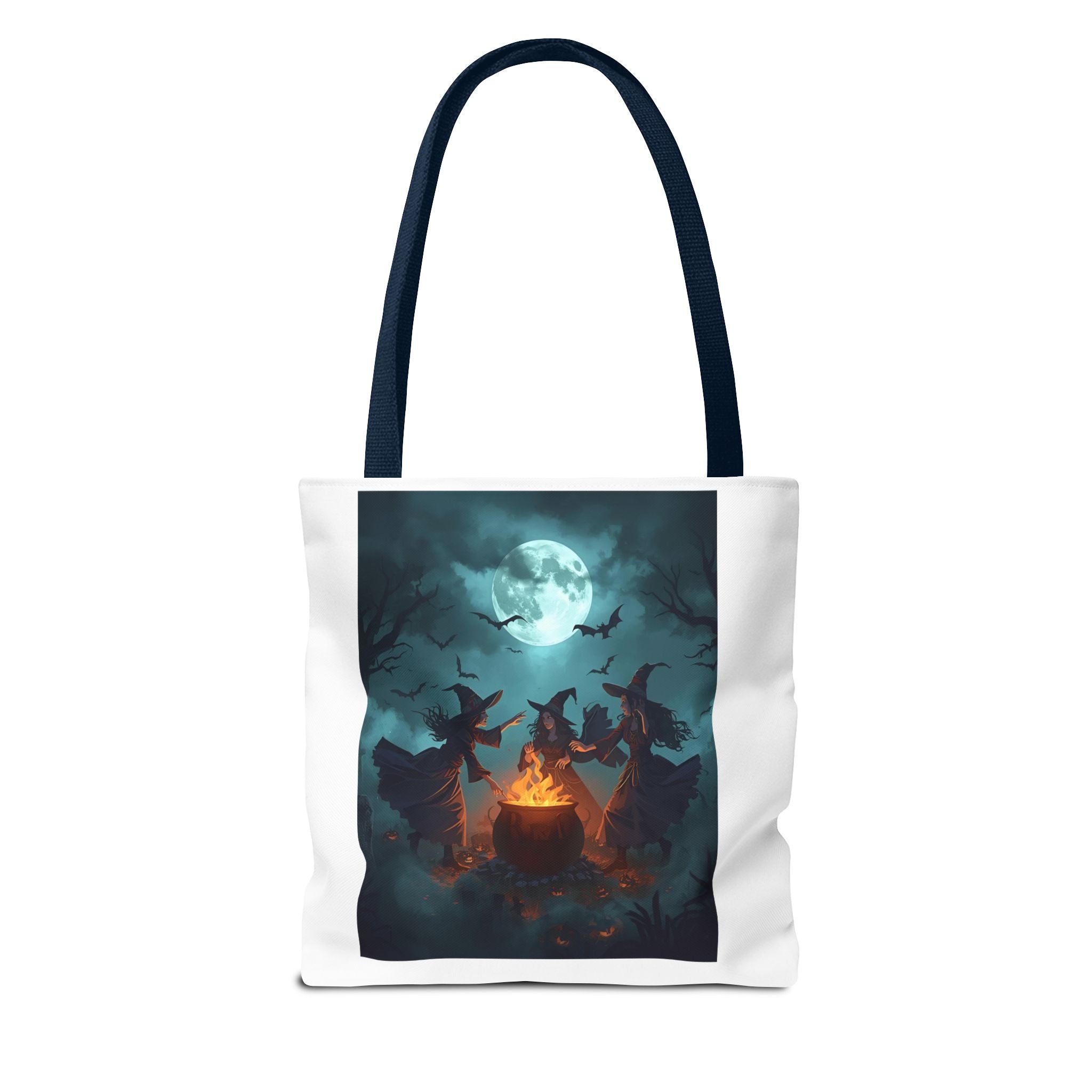 Spooky Halloween Tote Bag with Witches & Bats, Witchy Eco-Friendly Bag, Spooky Season Shopping Bag, Perfect for Halloween Parties, [...]