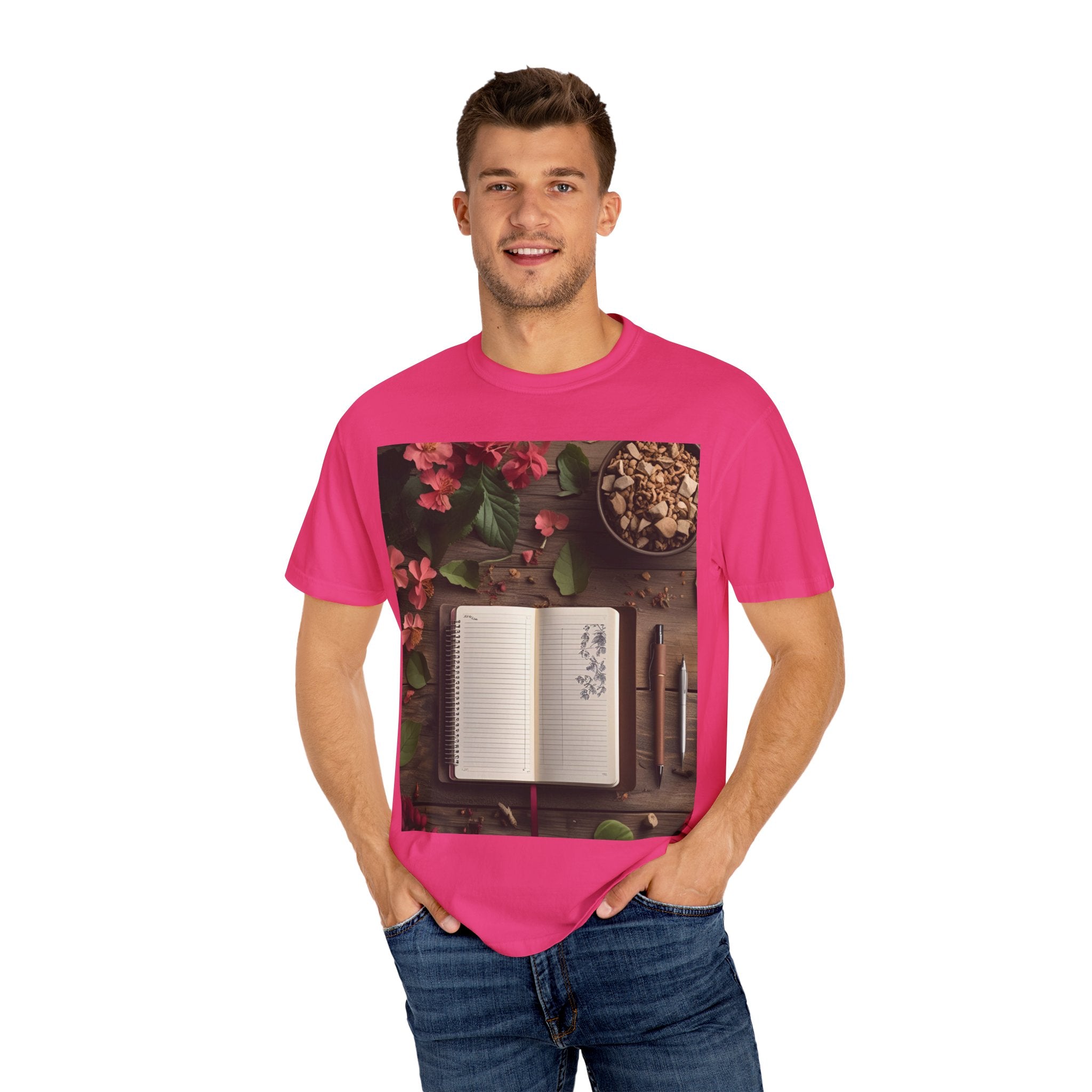 Chic Garden T-Shirt for Nature Lovers, Casual Wear, Eco-Friendly Apparel, Gift for Friends, Stylish Summer Shirt