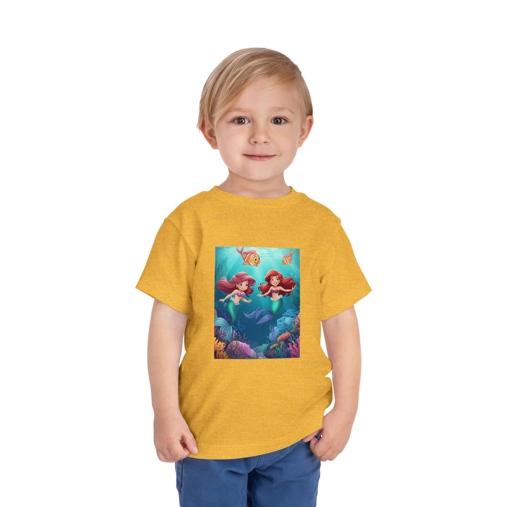 Mermaid Toddler Short Sleeve Tee