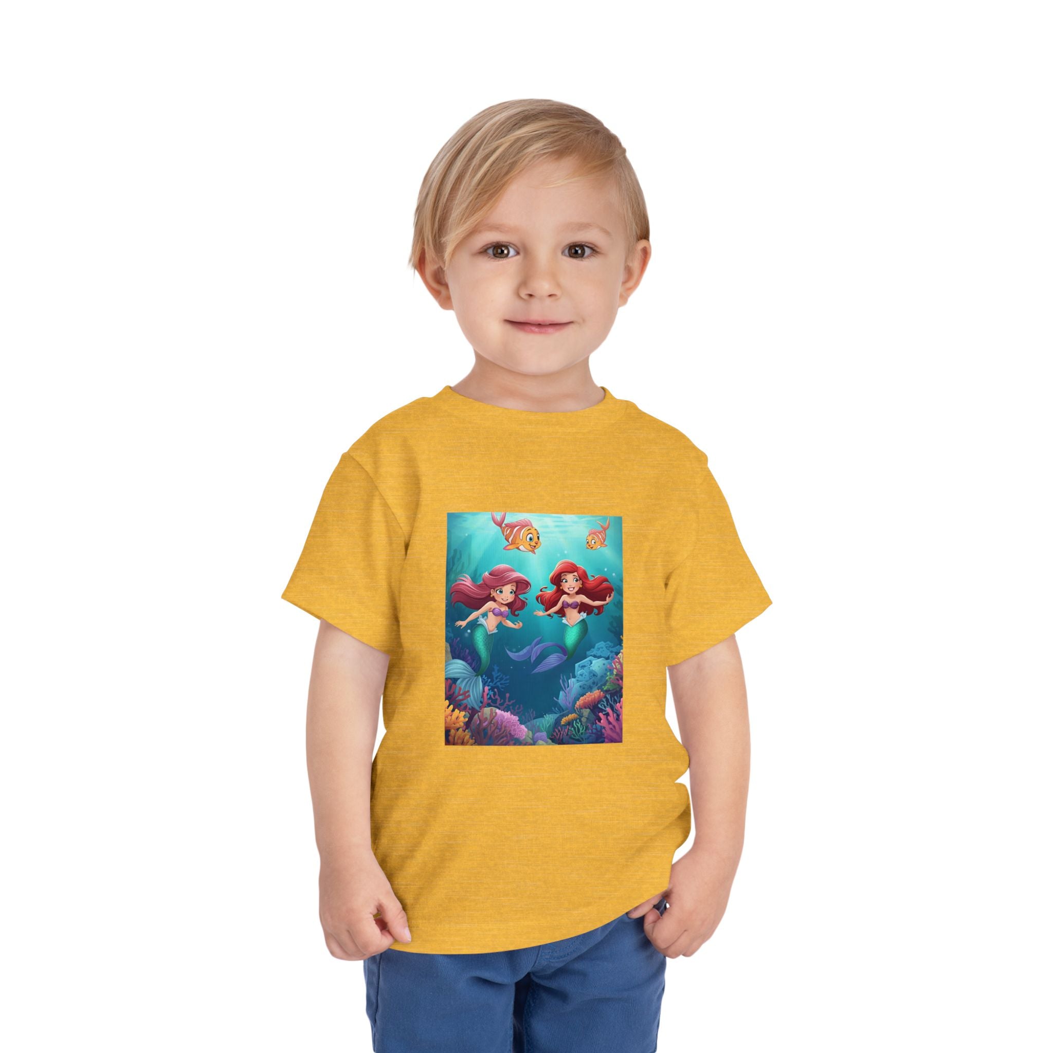 Mermaid Toddler Short Sleeve Tee