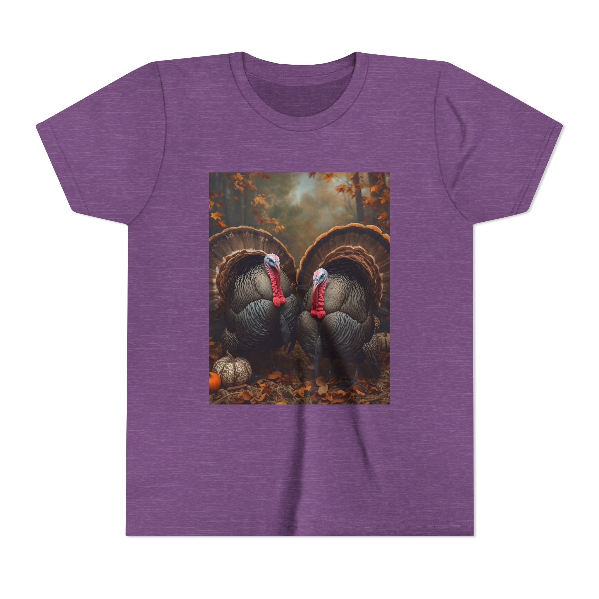 Thanksgiving Turkey Youth Short Sleeve Tee