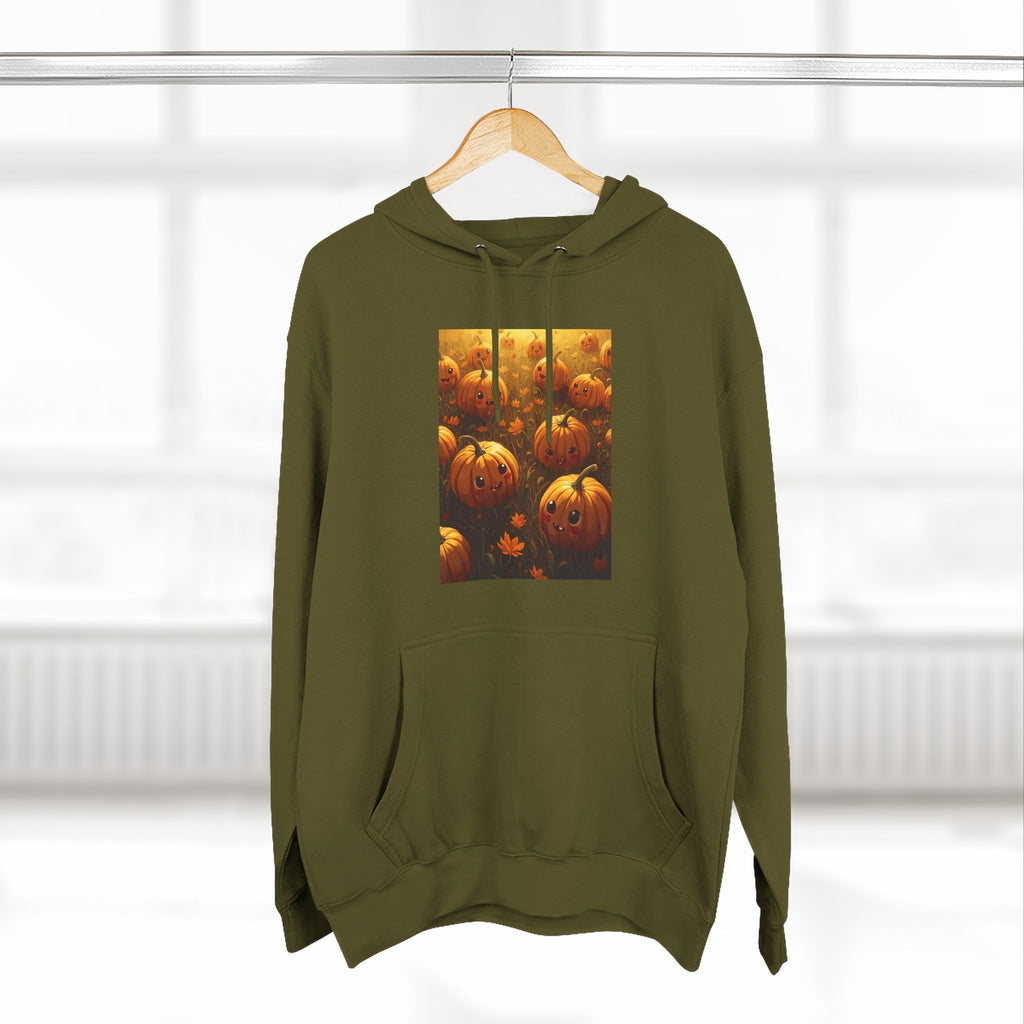 Cozy Pumpkin Hoodie, Fall Apparel, Halloween Gift, Pumpkin Patch Sweater, Autumn Clothing, Seasonal Style