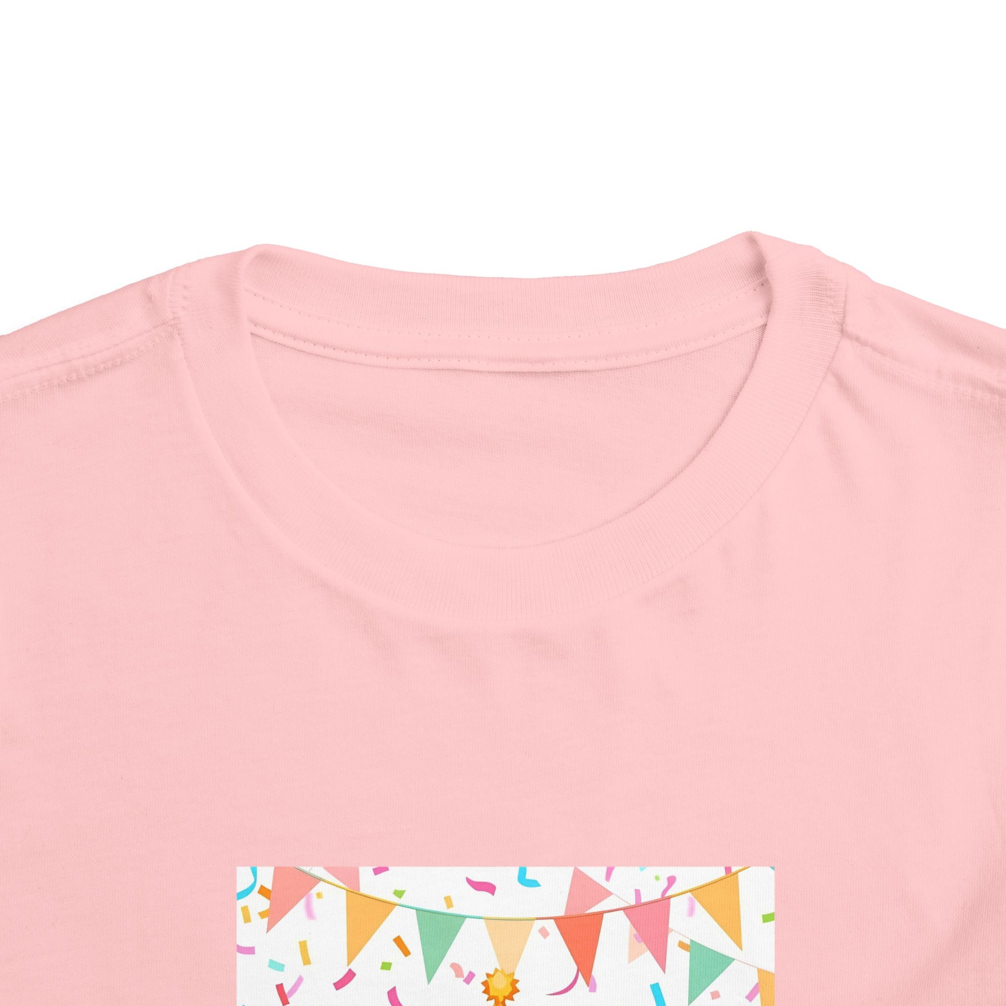 Party Animal With Squirl Toddler Short Sleeve Tee