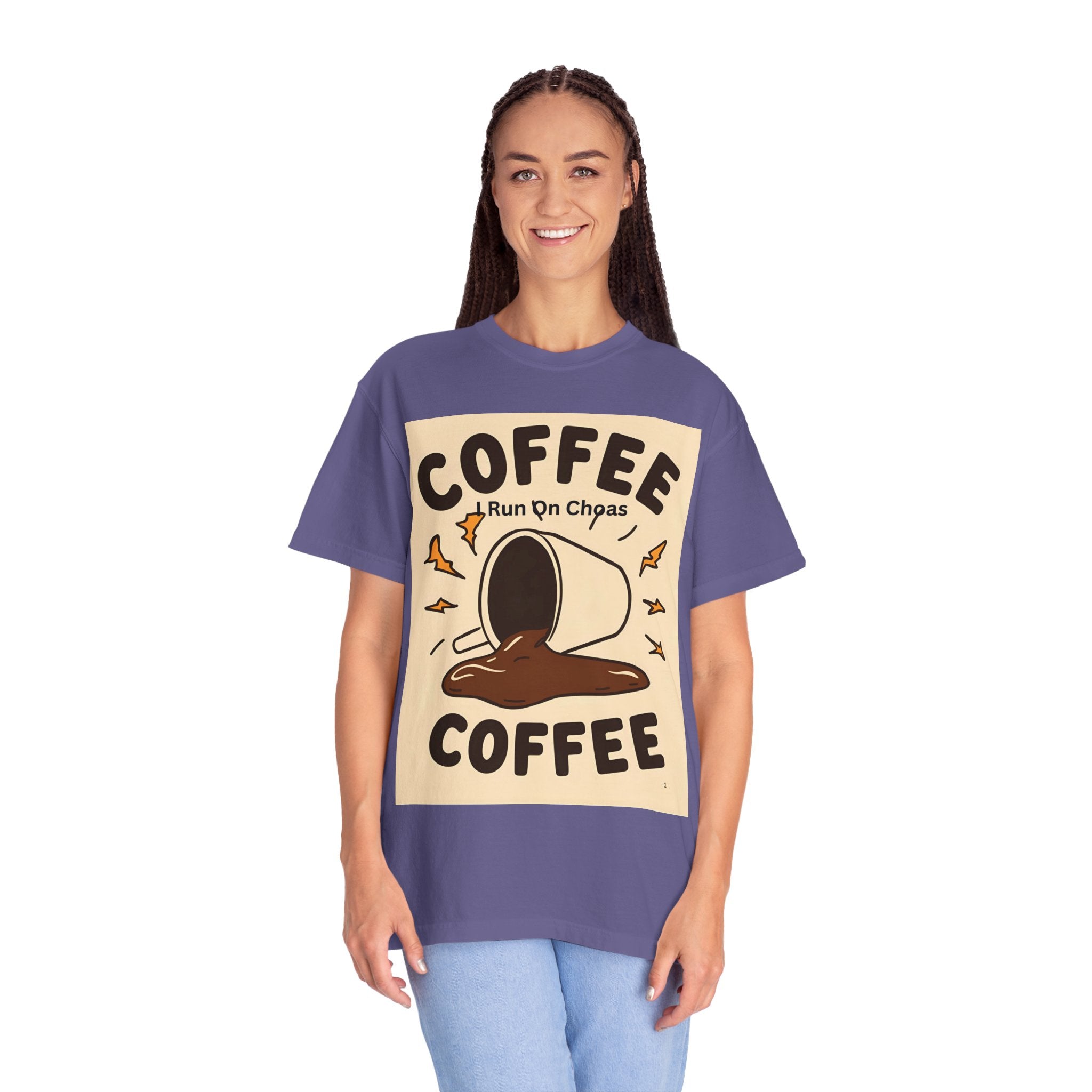 Coffee Coffee Unisex Garment-Dyed T-shirt