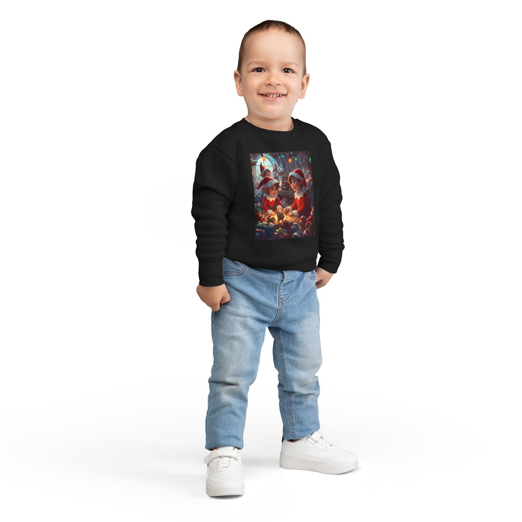 Christmas Elf Toddler Sweatshirt