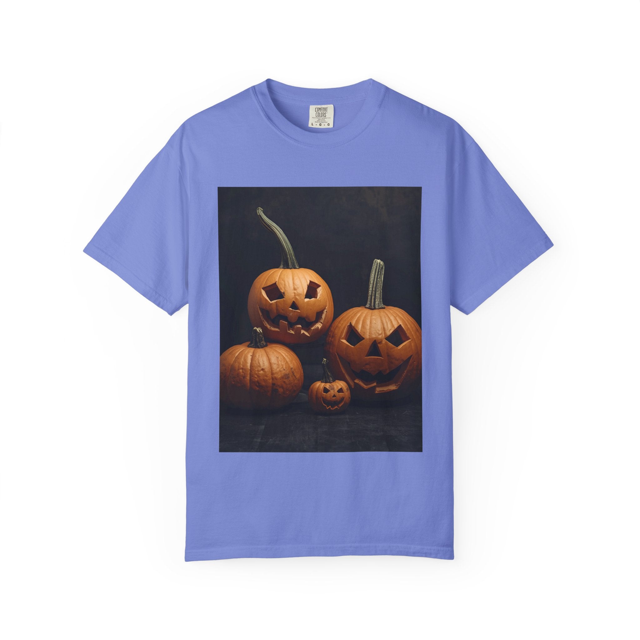 Halloween Pumpkin Graphic Tee, Unisex T-Shirt, Fall Fashion, Cozy Casual Wear, Spooky Season Apparel, Autumn Vibes