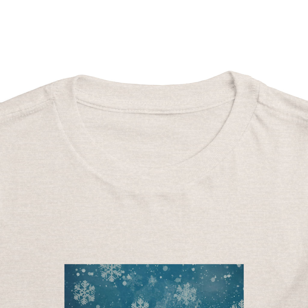 Cute Cat Festive Christmas Toddler Short Sleeve Tee