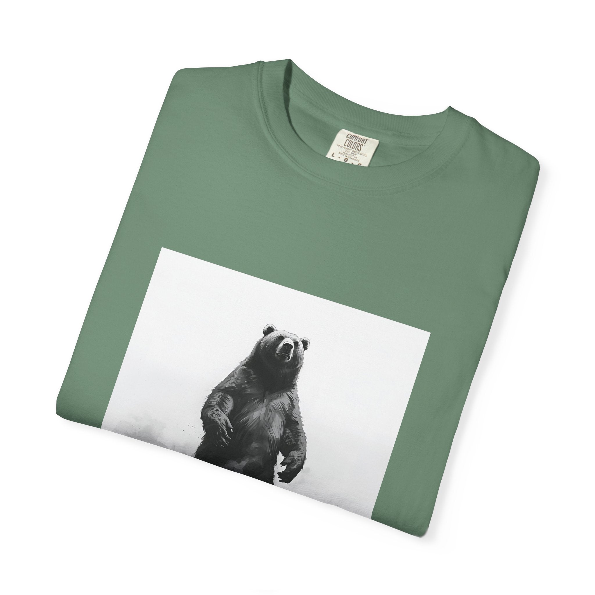 Bear Mountain Snow Unisex Garment-Dyed T-shirt