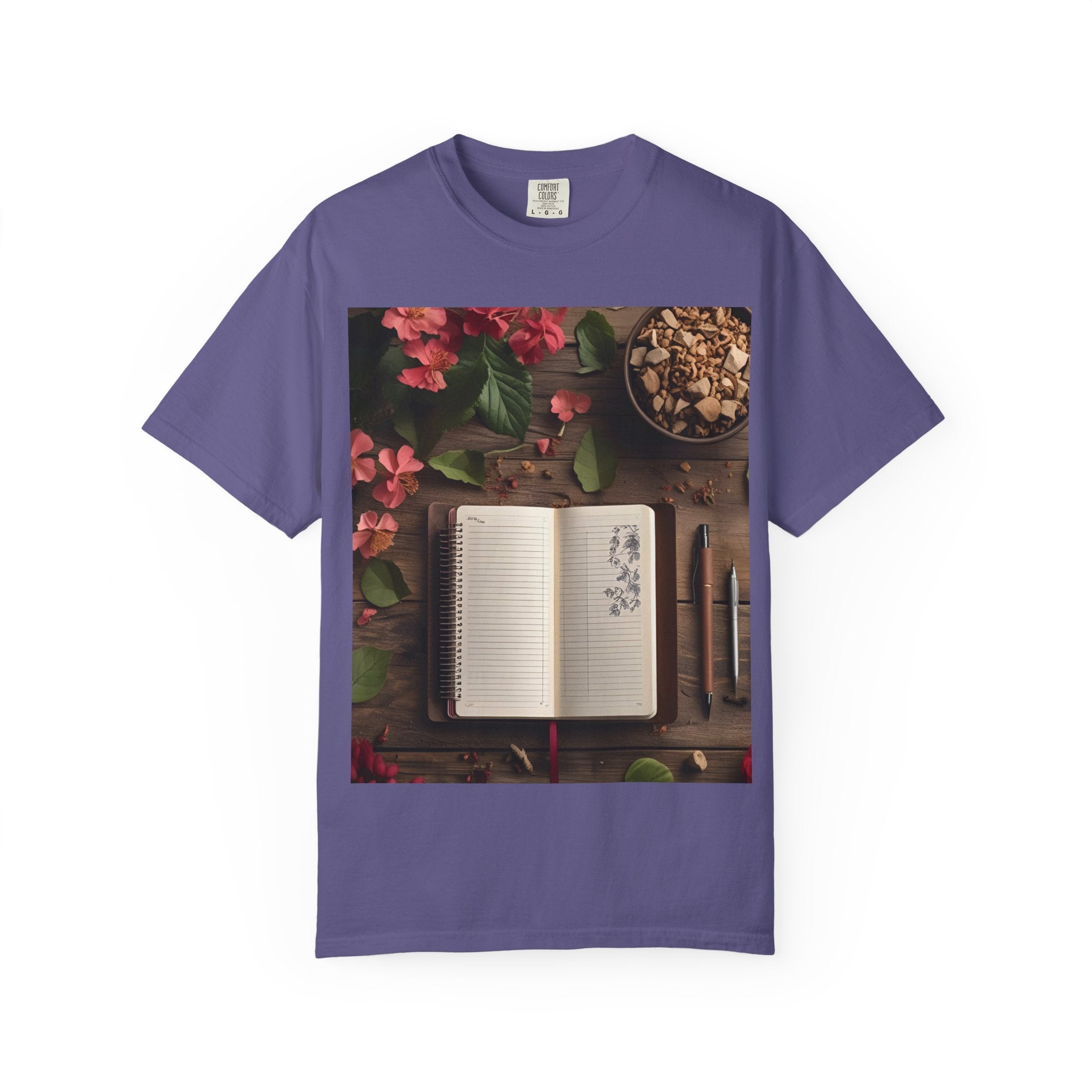 Chic Garden T-Shirt for Nature Lovers, Casual Wear, Eco-Friendly Apparel, Gift for Friends, Stylish Summer Shirt