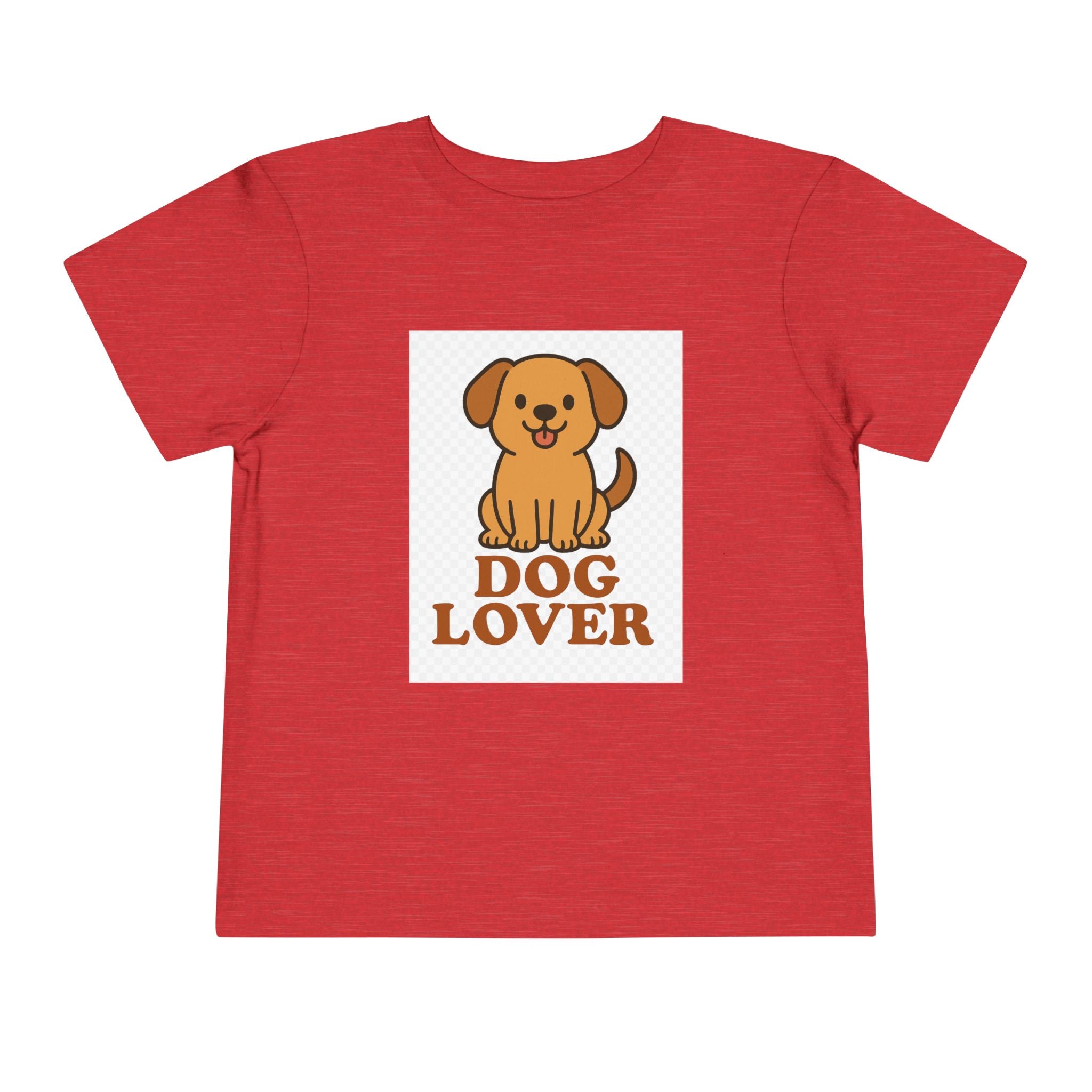 Dog Lover Toddler Tee - Cute Kids Shirt, Animal Lover Gift, Playtime Apparel, Birthday Outfit, Gift for Dog Owners
