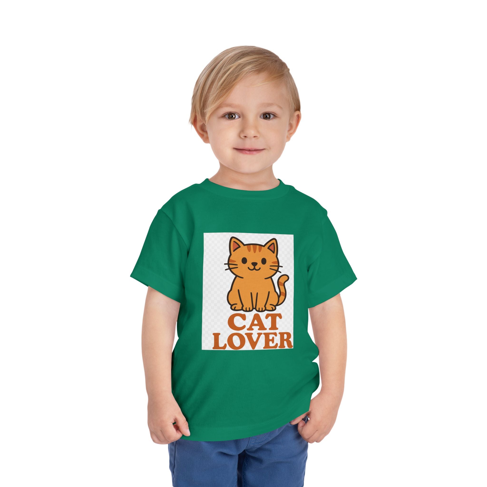 Cat Lover Toddler Short Sleeve Tee