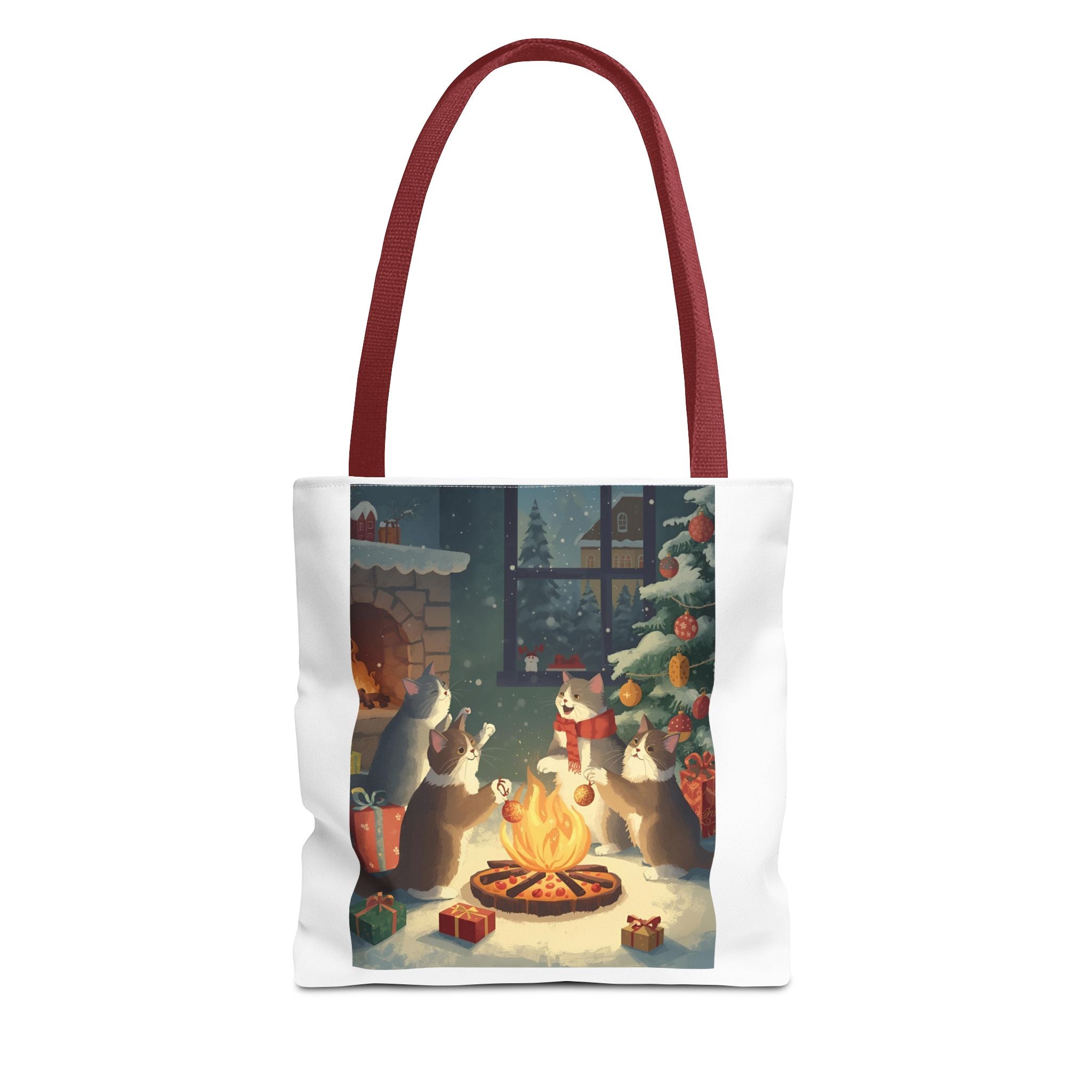 Cute Cats Christmas Tote Bag (AOP)
