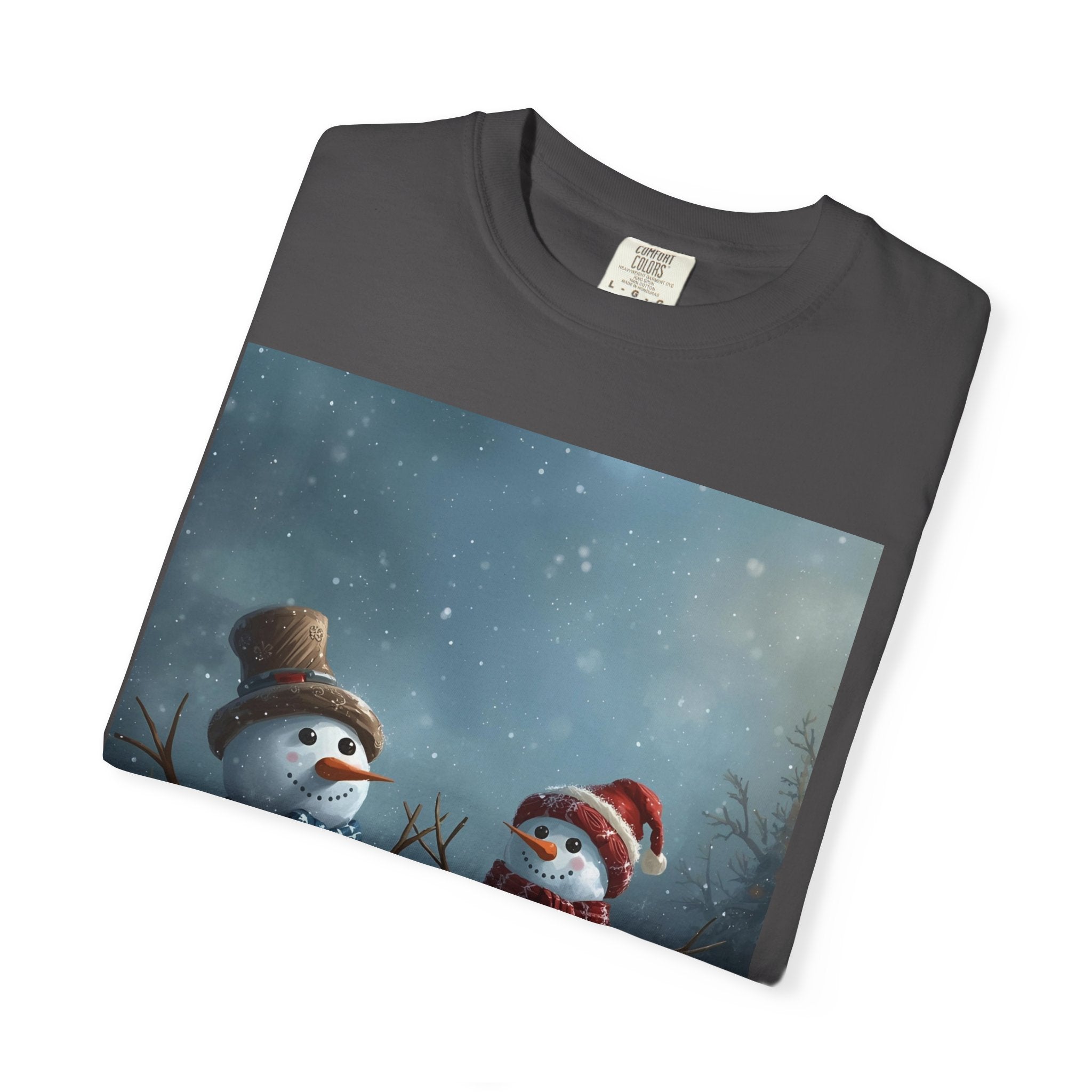 Christmas Winter Wonderland Snowman T-Shirt | Cozy Holiday Tee, Christmas Gift, Unisex Apparel, Seasonal Fashion, Winter Vibes