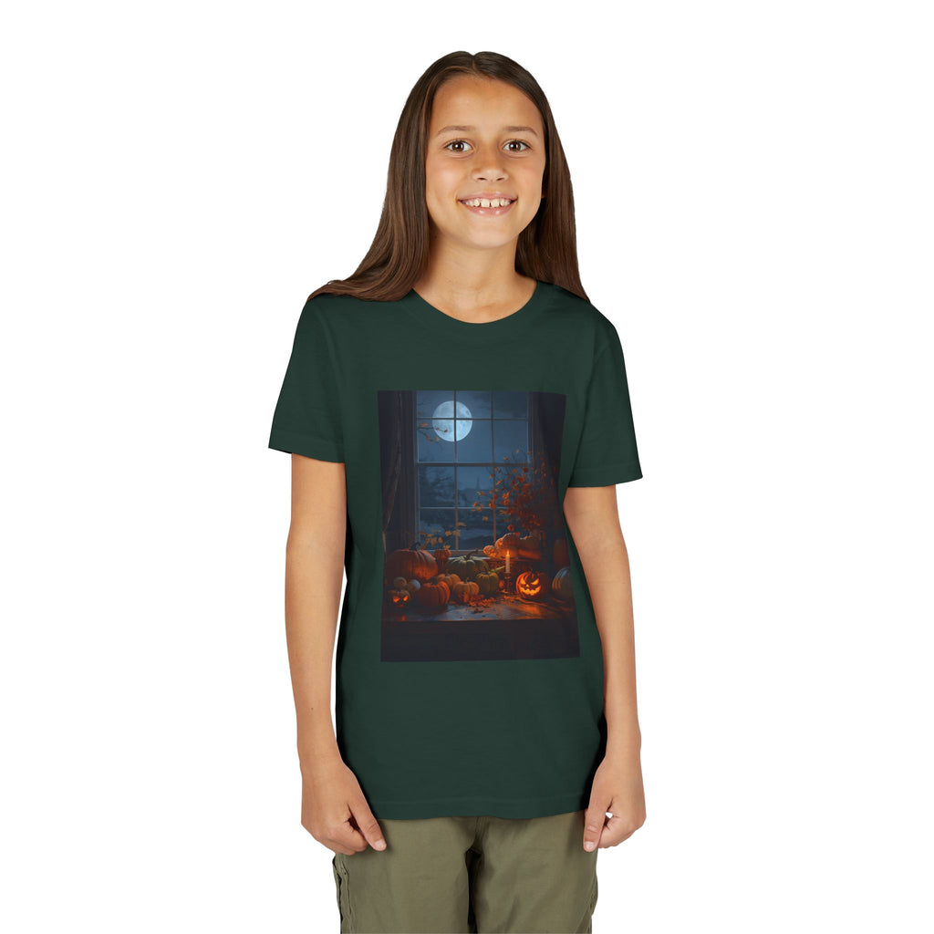 Halloween Pumpkin Youth Short Sleeve Tee