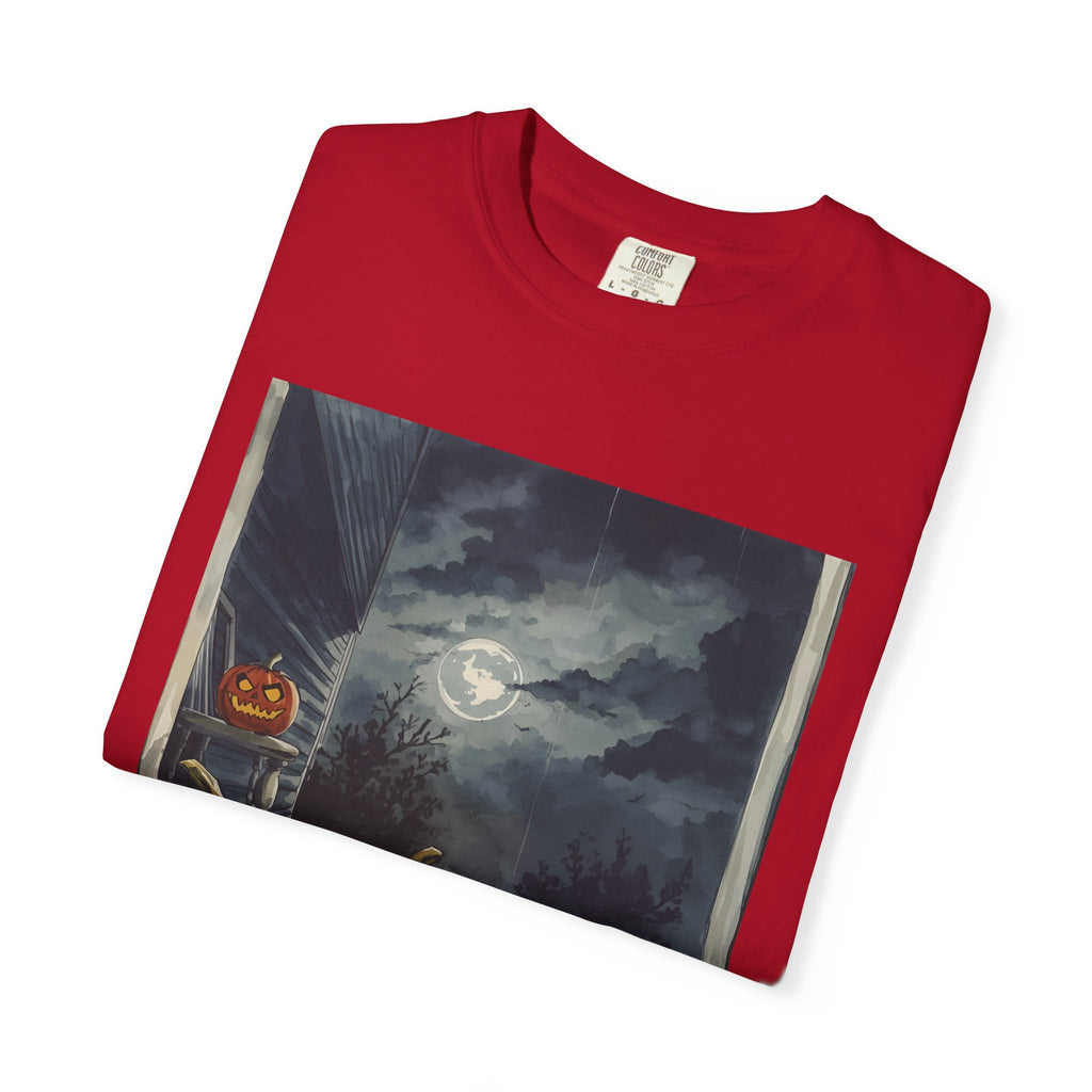Halloween Pumpkin Scary T-shirt - Perfect for Fall Celebrations, Trick or Treat, Autumn Fashion, Costume Party, Spooky Vibes