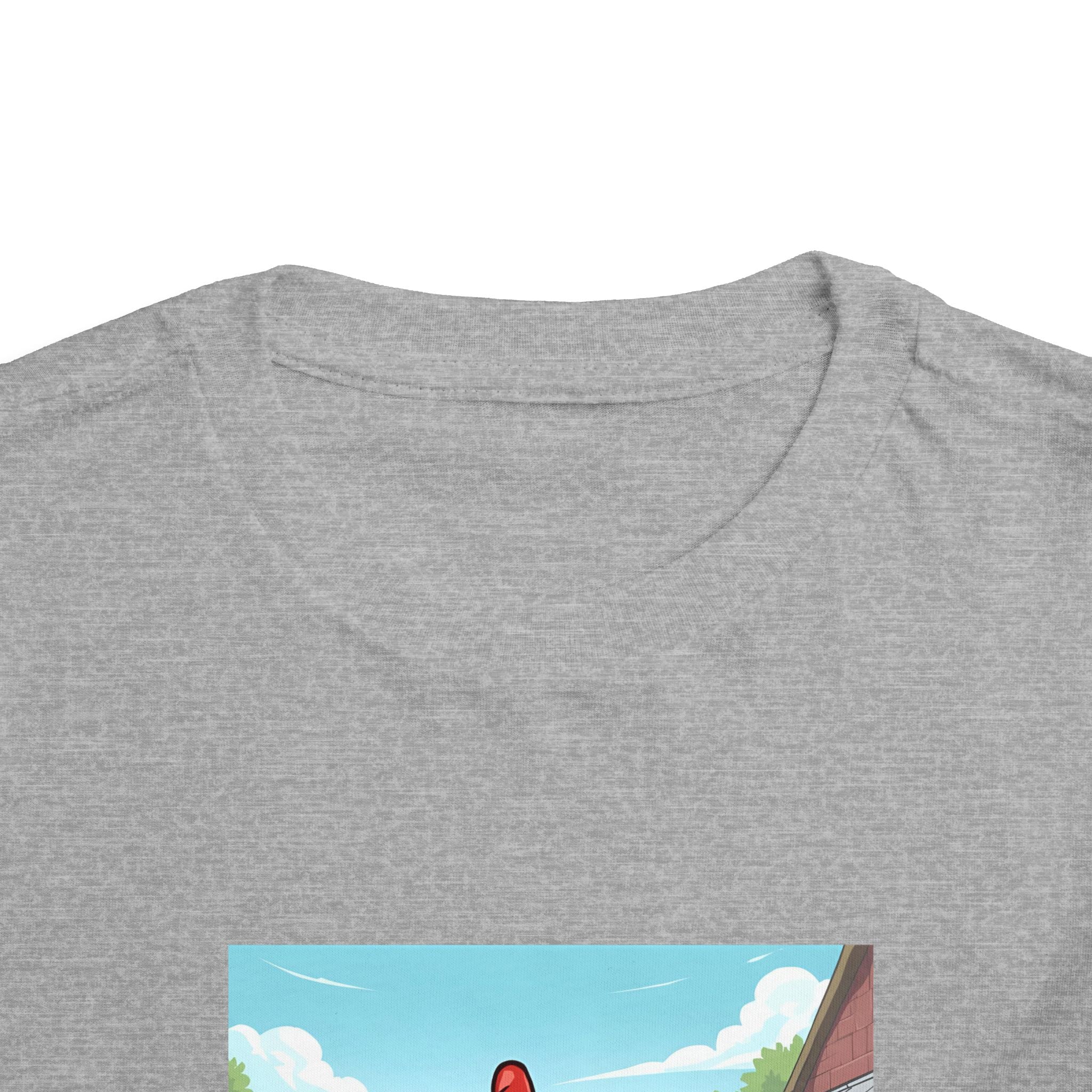 Chicken Funny Toddler Short Sleeve Tee