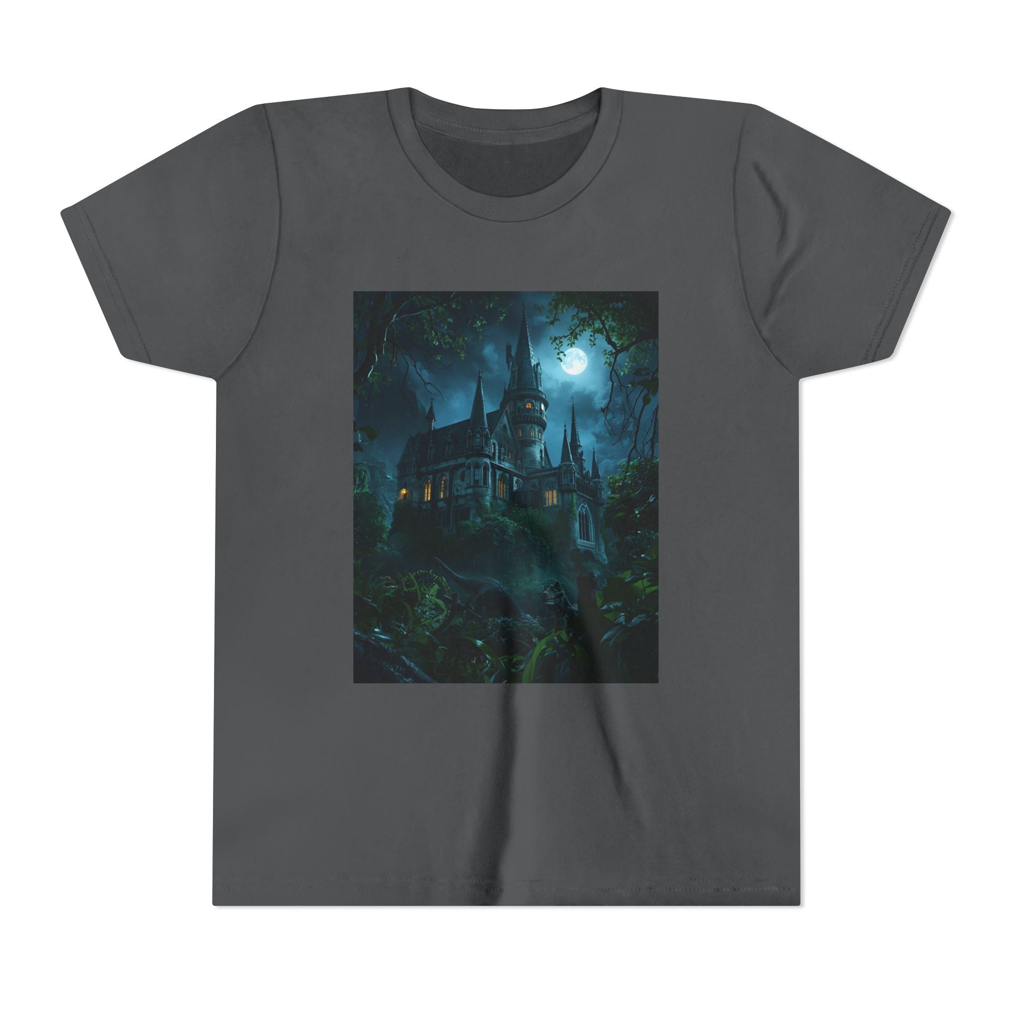 Mystical Night Scene Youth Short Sleeve Tee
