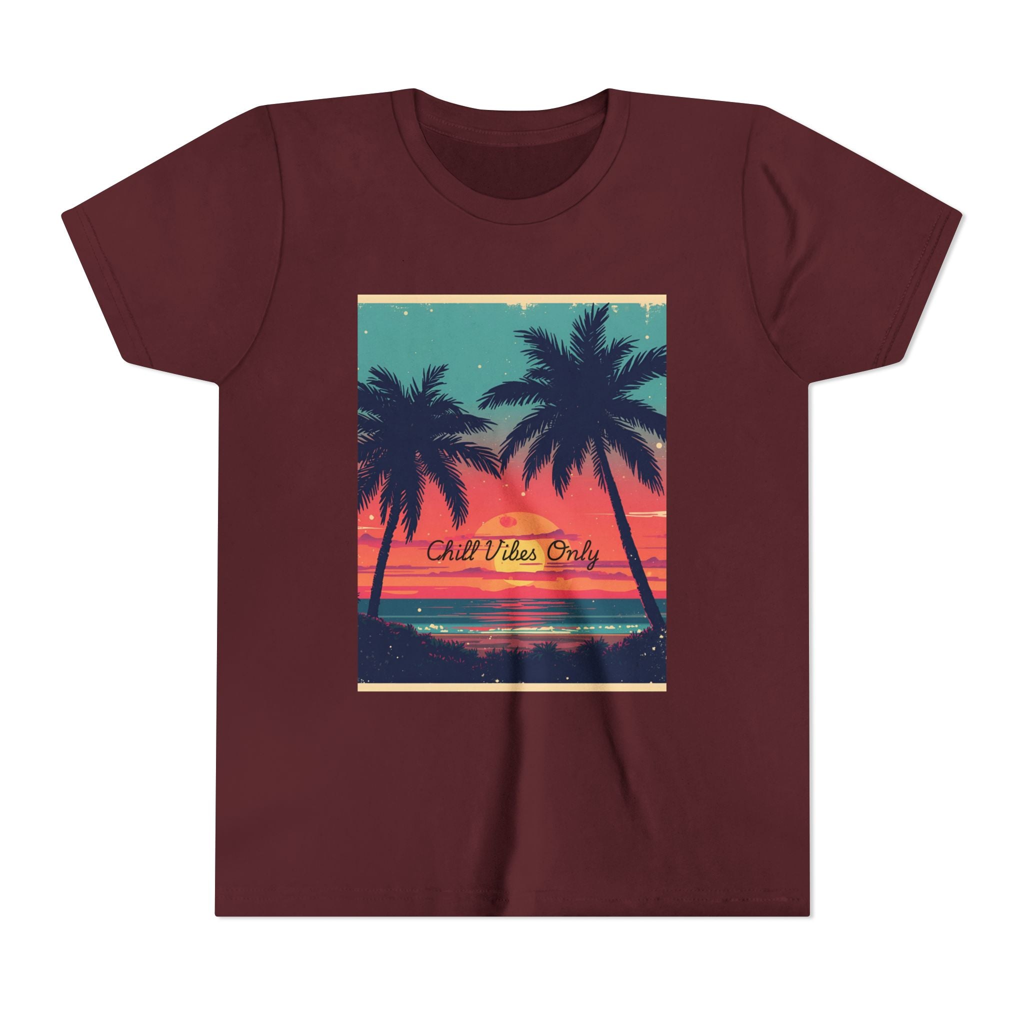 Tropical Sunset Youth Short Sleeve Tee