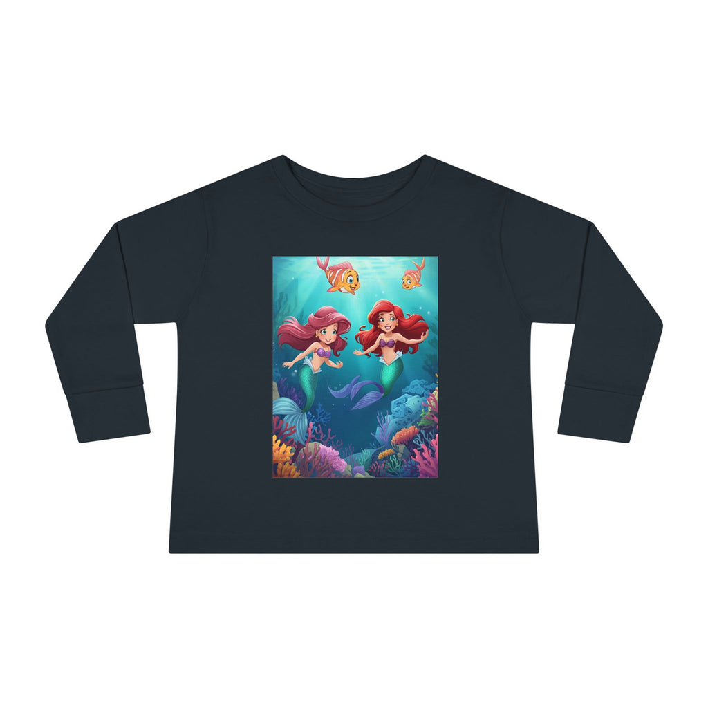 Mermaid Toddler Long Sleeve Tee