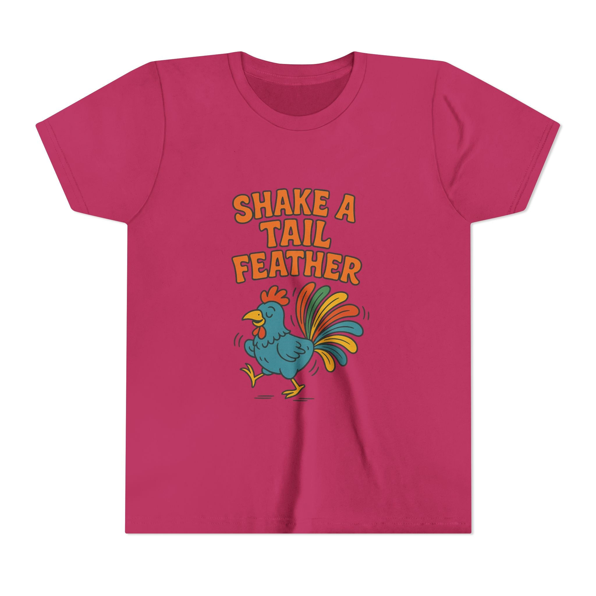 Shake A Tail Feather Youth Short Sleeve Tee