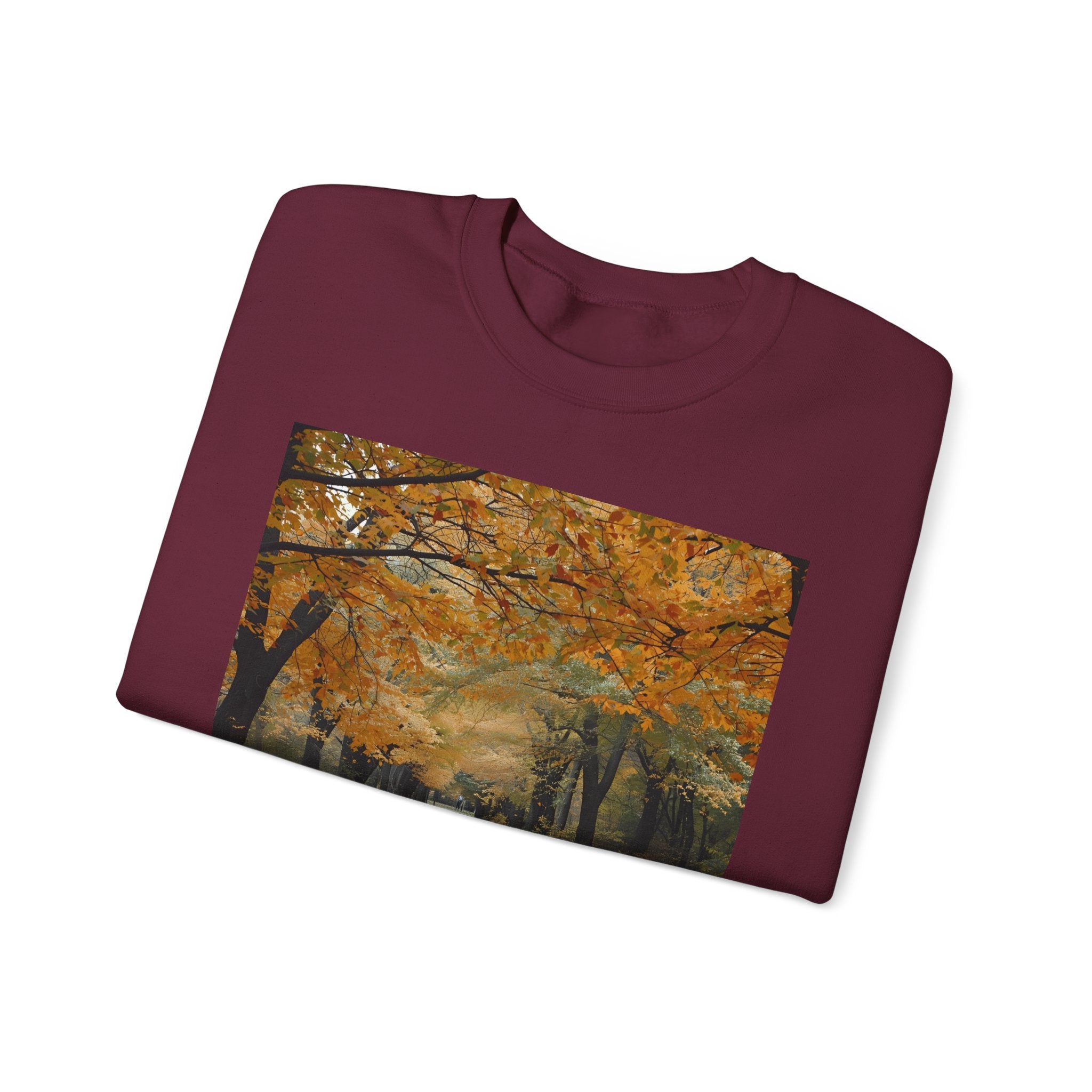Autumn Vibes Unisex Heavy Blend™ Crewneck Sweatshirt