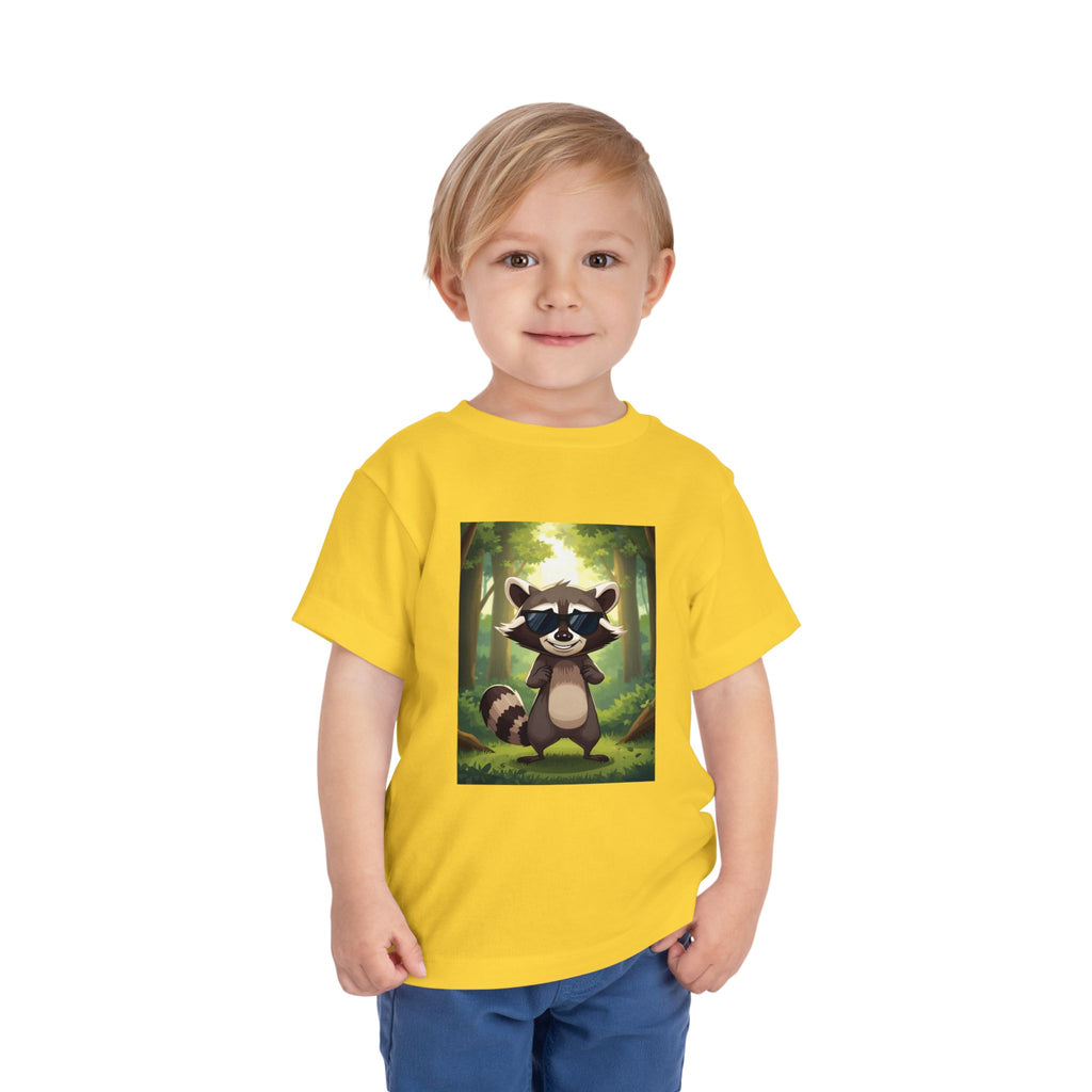 Raccoon Toddler Short Sleeve Tee