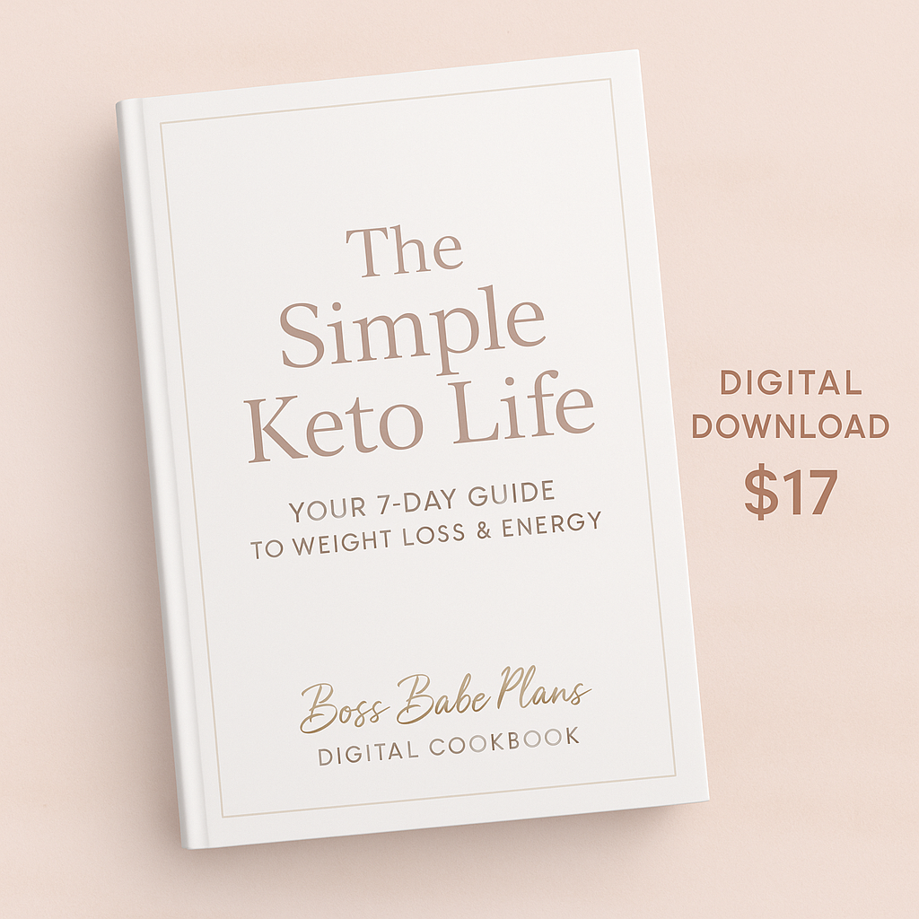 The Simple Keto Life | Boss Babe Plans Cookbook